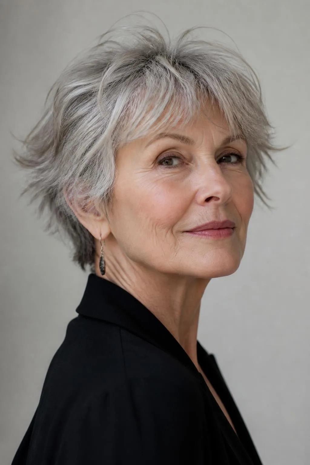 22 Short Shag Haircuts for Women Over 70 Wanting a Graceful, Low-Maintenance Look 12 22 Short Shag Haircuts for Women Over 70 Wanting a Graceful, Low-Maintenance Look