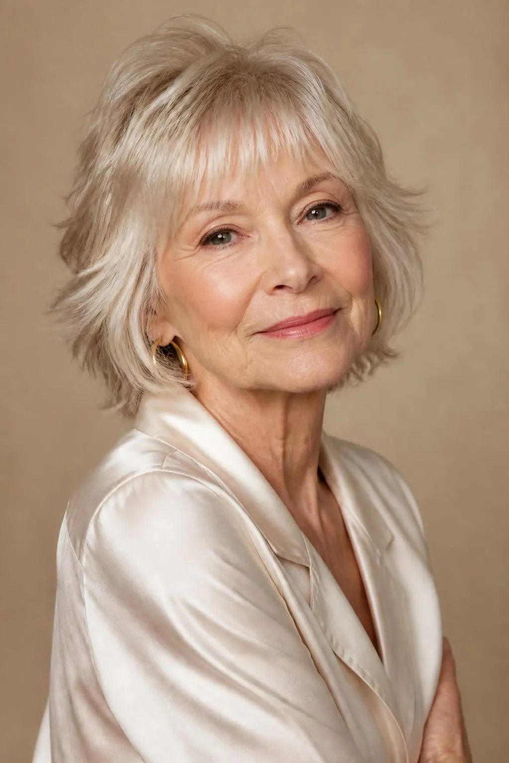 22 Short Shag Haircuts for Women Over 70 Wanting a Graceful, Low-Maintenance Look 13 22 Short Shag Haircuts for Women Over 70 Wanting a Graceful, Low-Maintenance Look