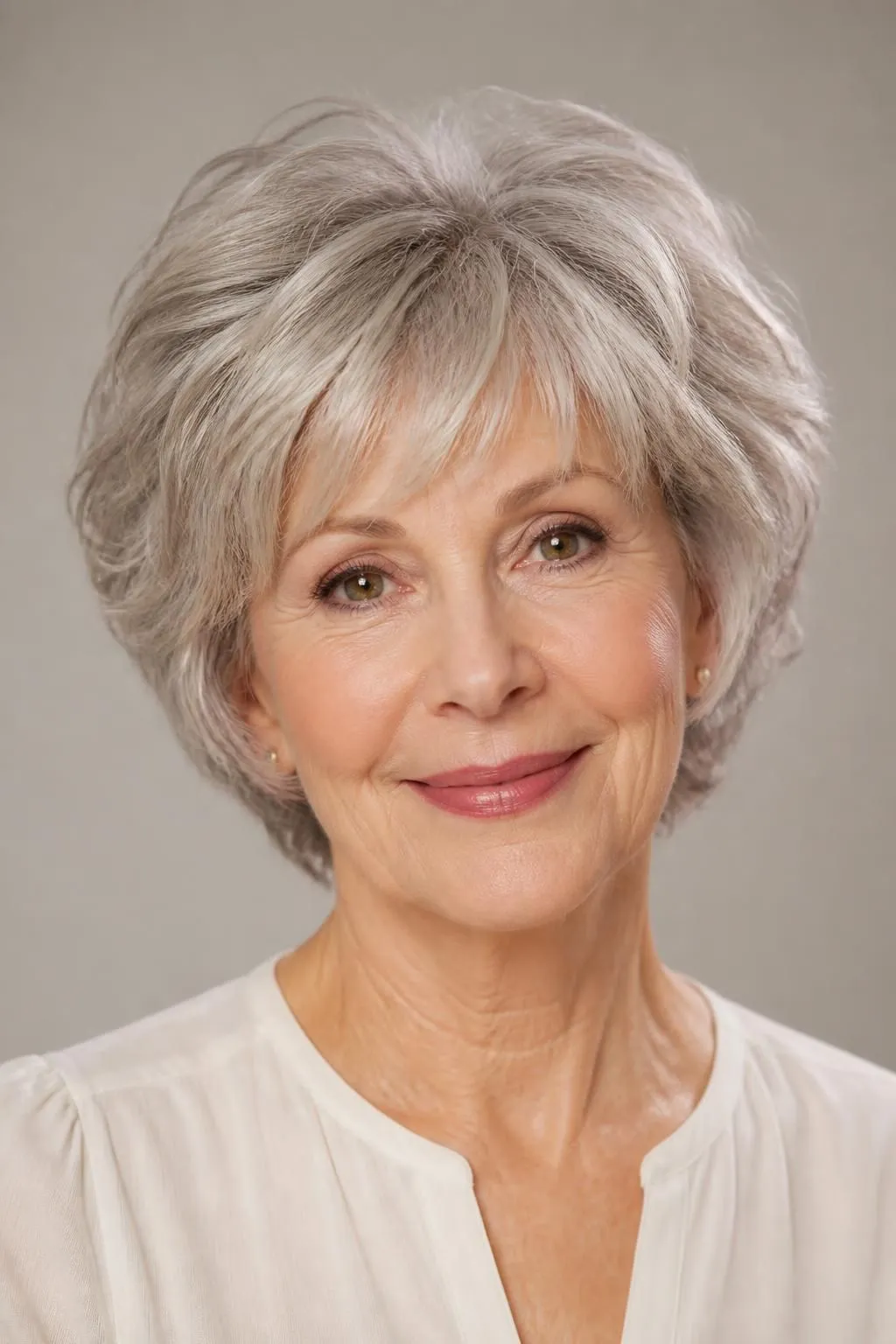22 Short Shag Haircuts for Women Over 70 Wanting a Graceful, Low-Maintenance Look 14 22 Short Shag Haircuts for Women Over 70 Wanting a Graceful, Low-Maintenance Look