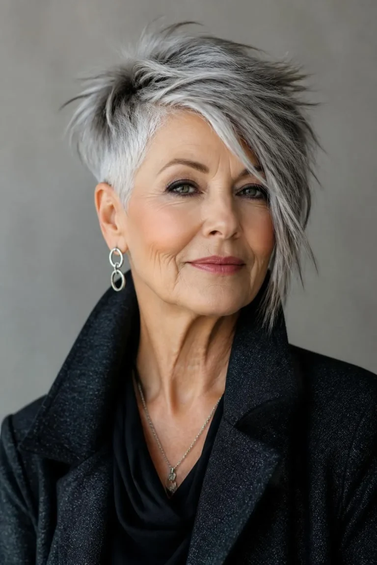 22 Bold Short Shag Haircuts for Women Over 70 Wanting a Confident, Ageless Look