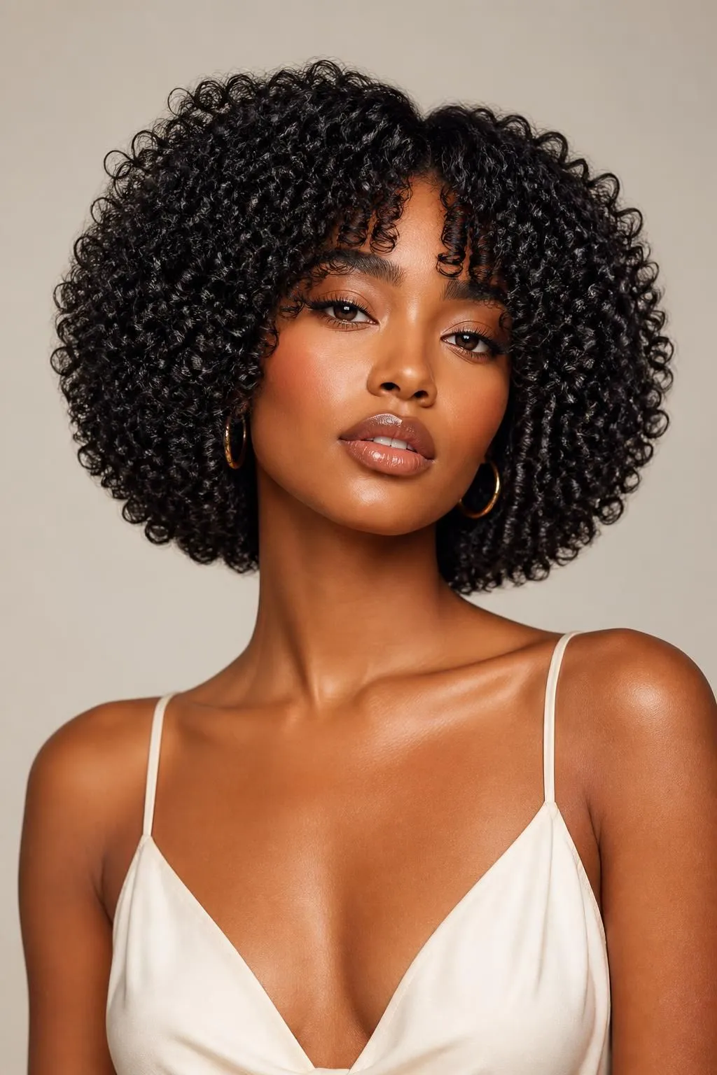 18 Curly Bob Hairstyles for Women Wanting Defined Bouncy Natural Looking Curls