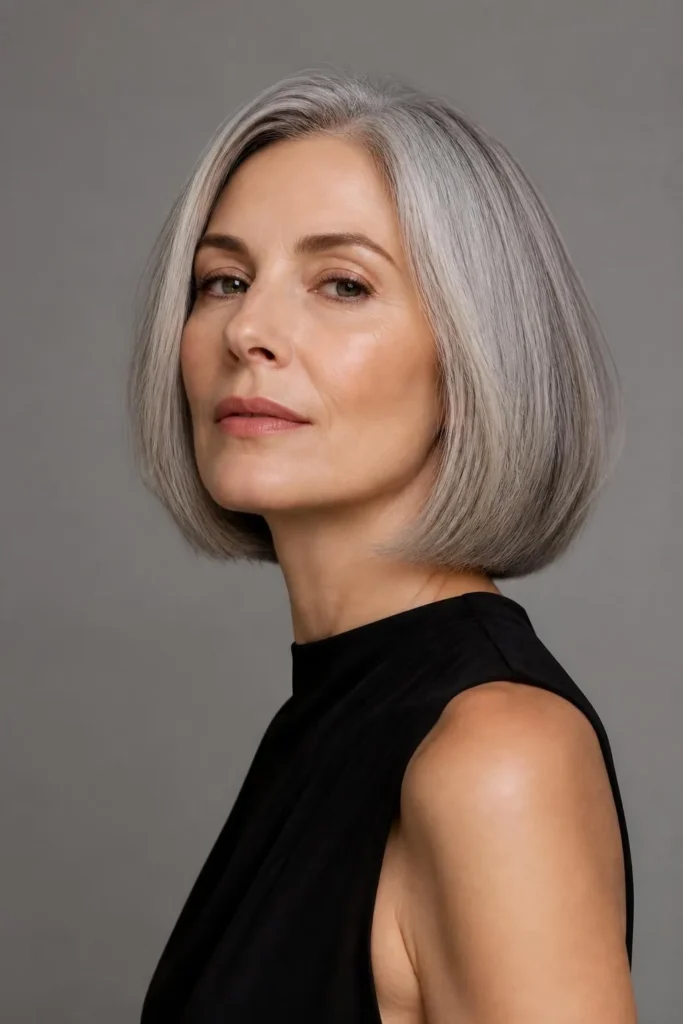 23 Hairstyles For Thin Fine Gray Hair That Look Fuller Instantly