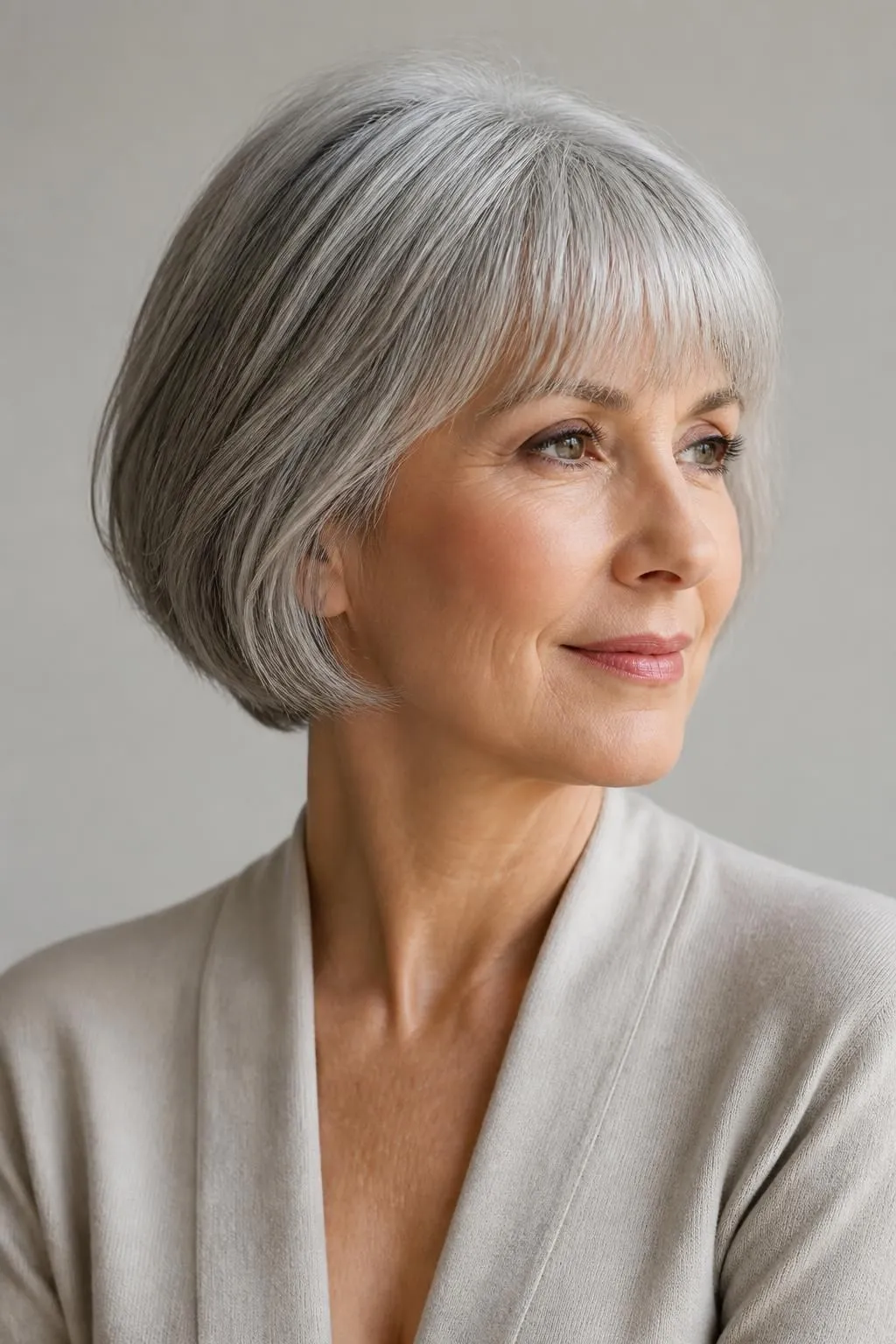 23 Hairstyles For Thin Fine Gray Hair That Look Fuller Instantly