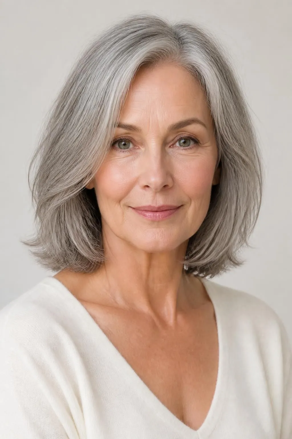 23 Hairstyles For Thin Fine Gray Hair That Look Fuller Instantly