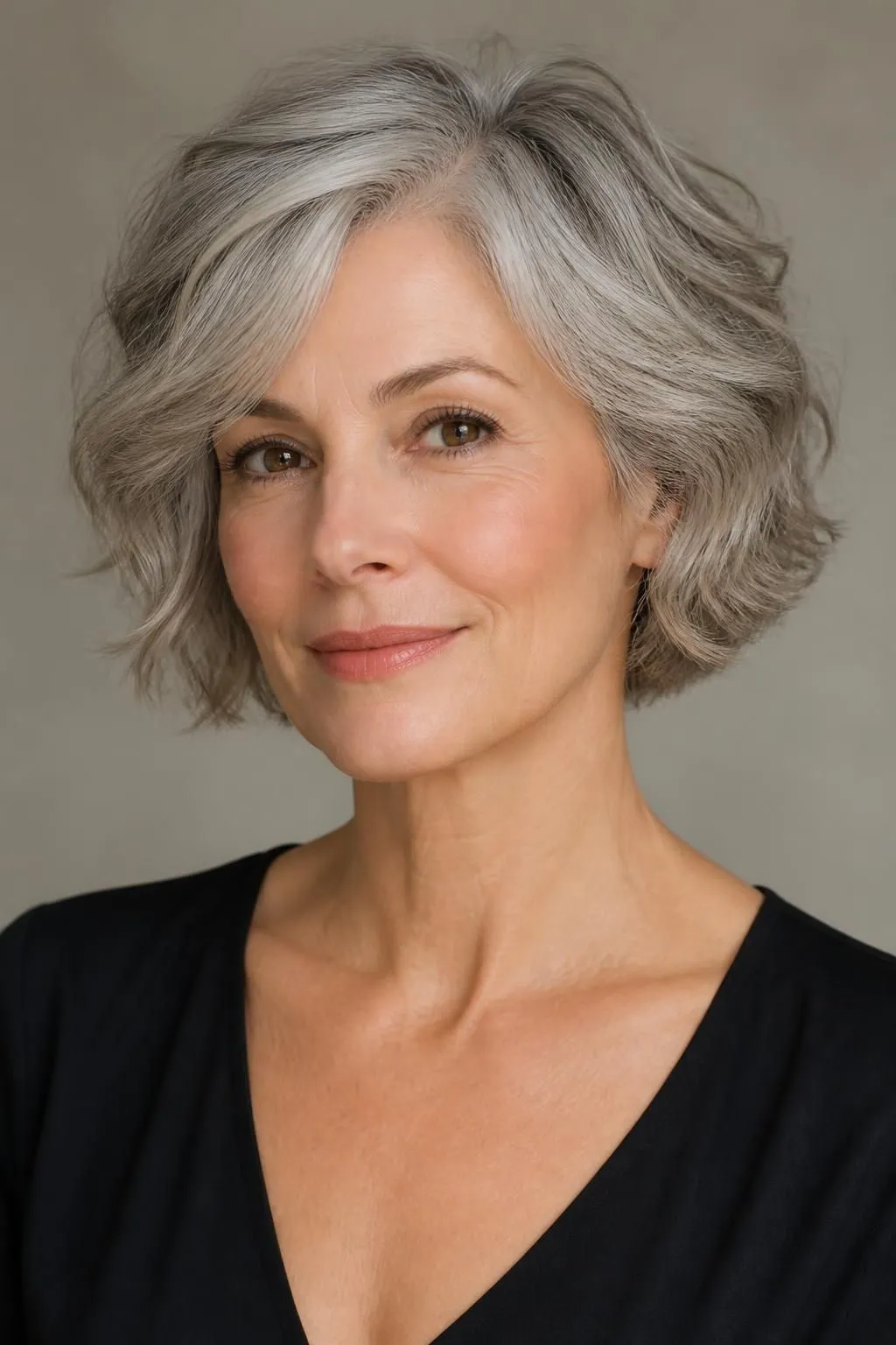 23 Hairstyles For Thin Fine Gray Hair That Look Fuller Instantly