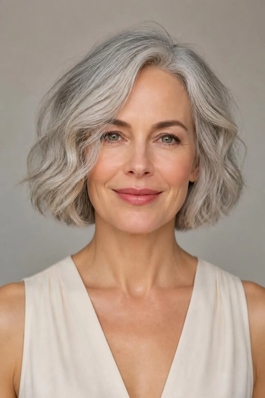 23 Hairstyles For Thin Fine Gray Hair That Look Fuller Instantly
