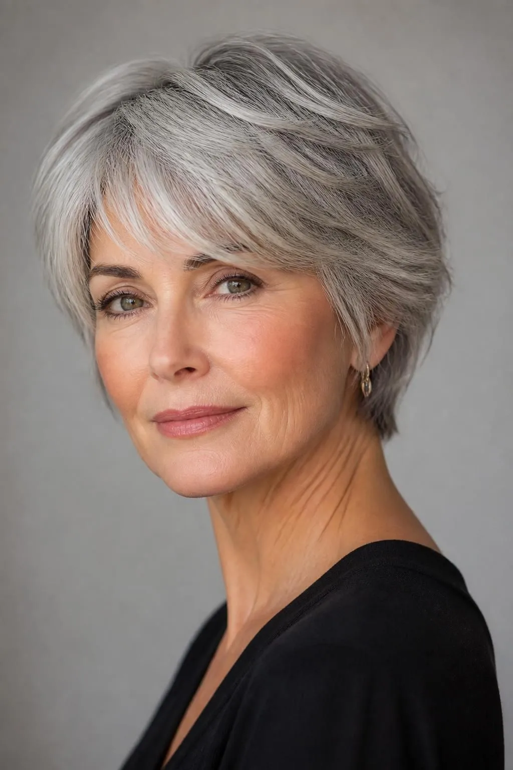 23 Hairstyles For Thin Fine Gray Hair That Look Fuller Instantly