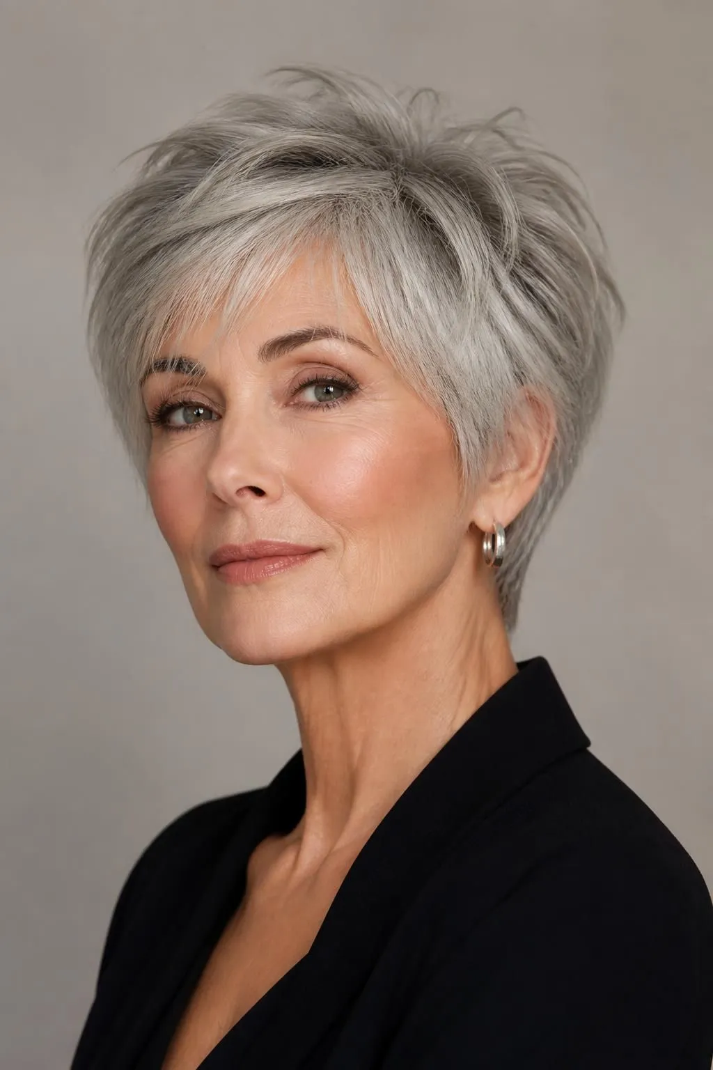 23 Hairstyles For Thin Fine Gray Hair That Look Fuller Instantly