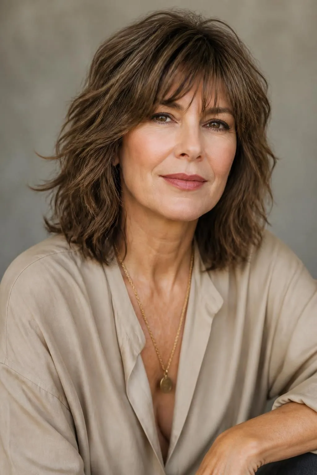 18 Layered Shag Hairstyles for Women Over 50 With Fine Hair Wanting a Fuller Look 5 18 Layered Shag Hairstyles for Women Over 50 With Fine Hair Wanting a Fuller Look