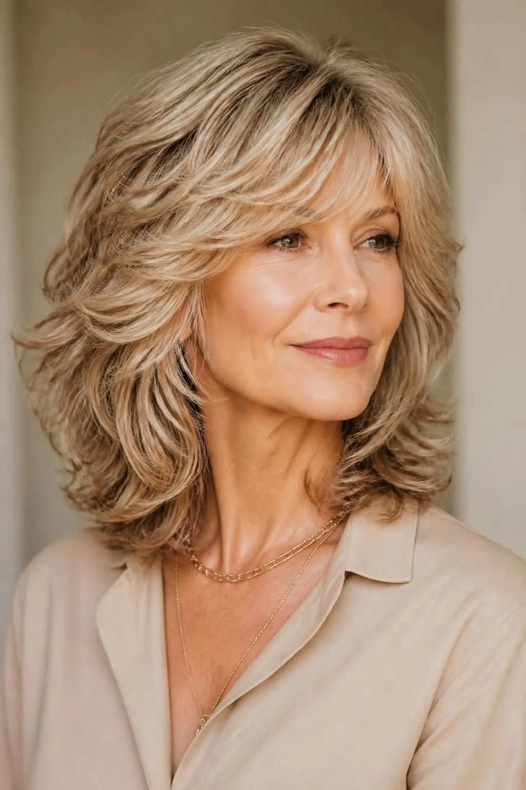 18 Layered Shag Hairstyles for Women Over 50 With Fine Hair Wanting a Fuller Look 6 18 Layered Shag Hairstyles for Women Over 50 With Fine Hair Wanting a Fuller Look