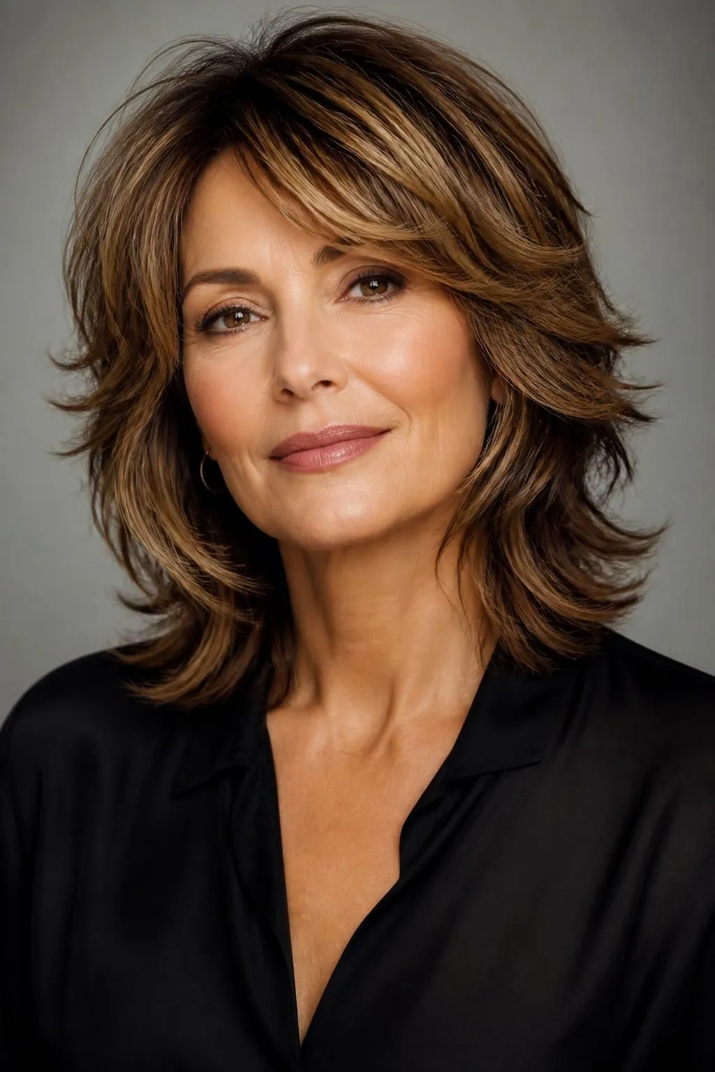 18 Layered Shag Hairstyles for Women Over 50 With Fine Hair Wanting a Fuller Look 10 18 Layered Shag Hairstyles for Women Over 50 With Fine Hair Wanting a Fuller Look
