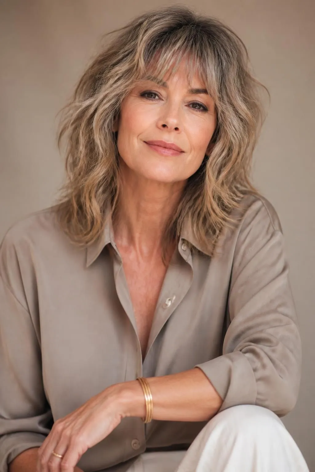 18 Layered Shag Hairstyles for Women Over 50 With Fine Hair Wanting a Fuller Look 13 18 Layered Shag Hairstyles for Women Over 50 With Fine Hair Wanting a Fuller Look
