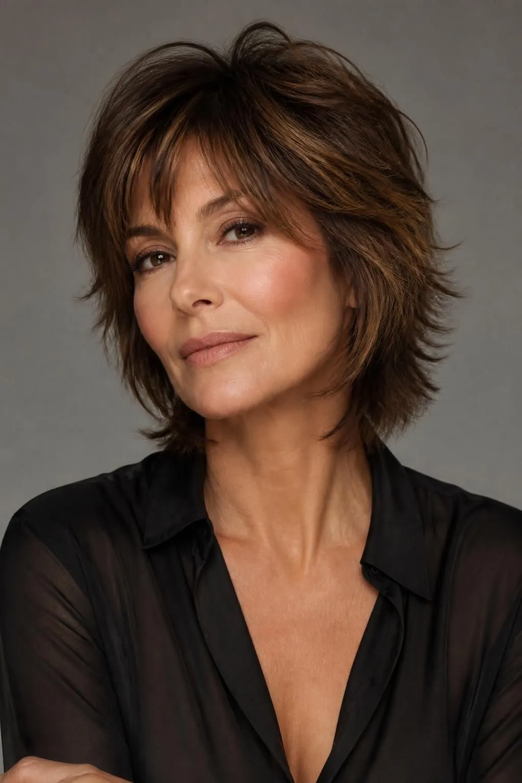20 Layered Short Shag Haircuts for Women Over 40 Wanting a Trendy Modern Style 4 20 Layered Short Shag Haircuts for Women Over 40 Wanting a Trendy Modern Style