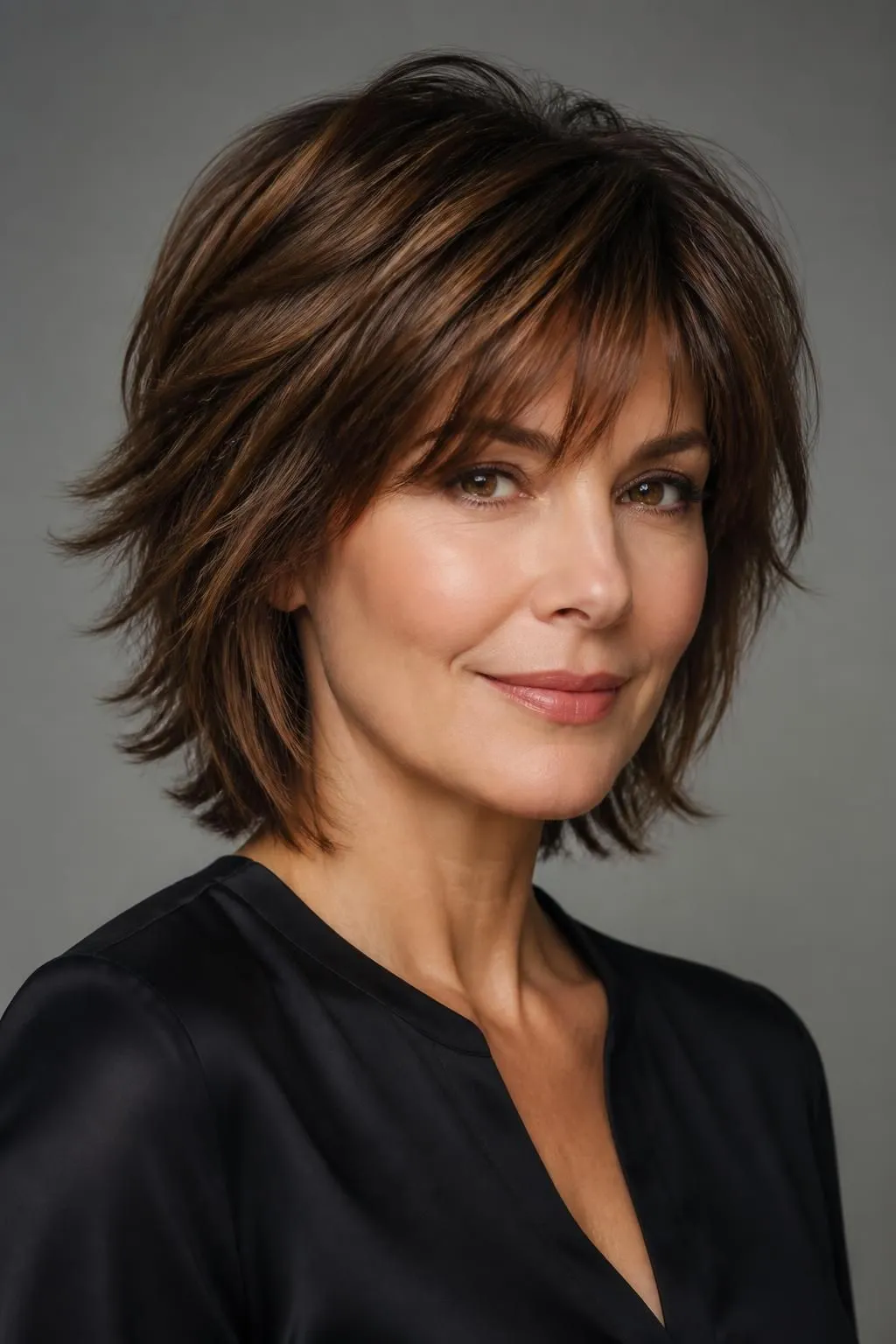 20 Layered Short Shag Haircuts for Women Over 40 Wanting a Trendy Modern Style 7 20 Layered Short Shag Haircuts for Women Over 40 Wanting a Trendy Modern Style