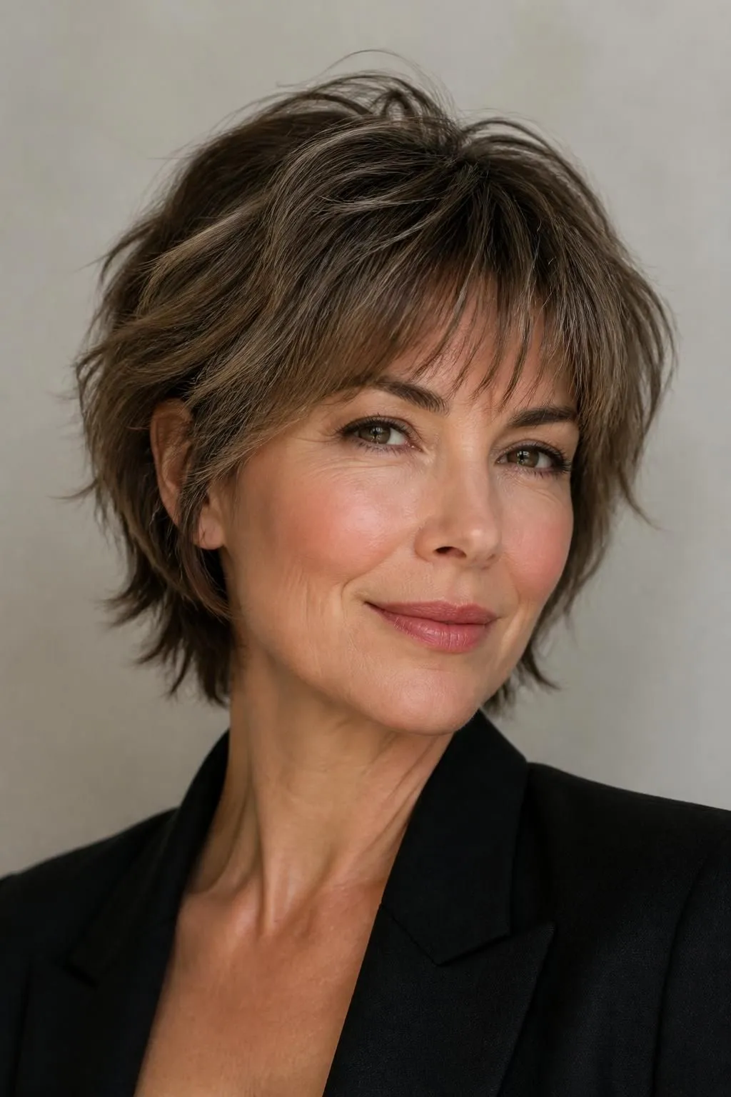20 Layered Short Shag Haircuts for Women Over 40 Wanting a Trendy Modern Style 8 20 Layered Short Shag Haircuts for Women Over 40 Wanting a Trendy Modern Style