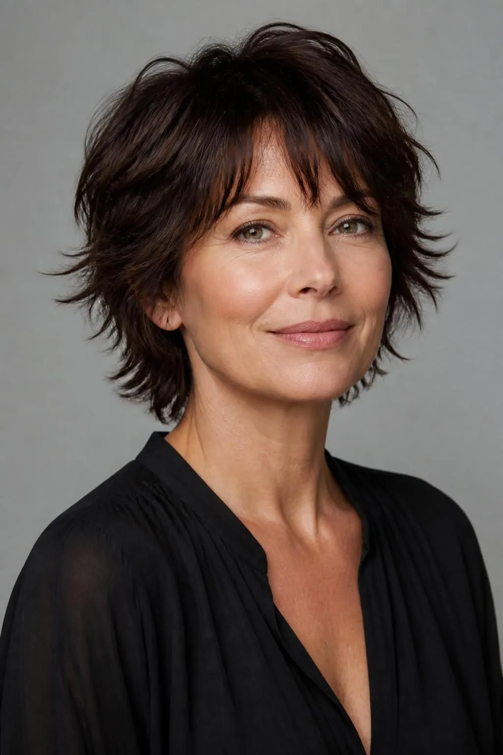 20 Layered Short Shag Haircuts for Women Over 40 Wanting a Trendy Modern Style 14 20 Layered Short Shag Haircuts for Women Over 40 Wanting a Trendy Modern Style