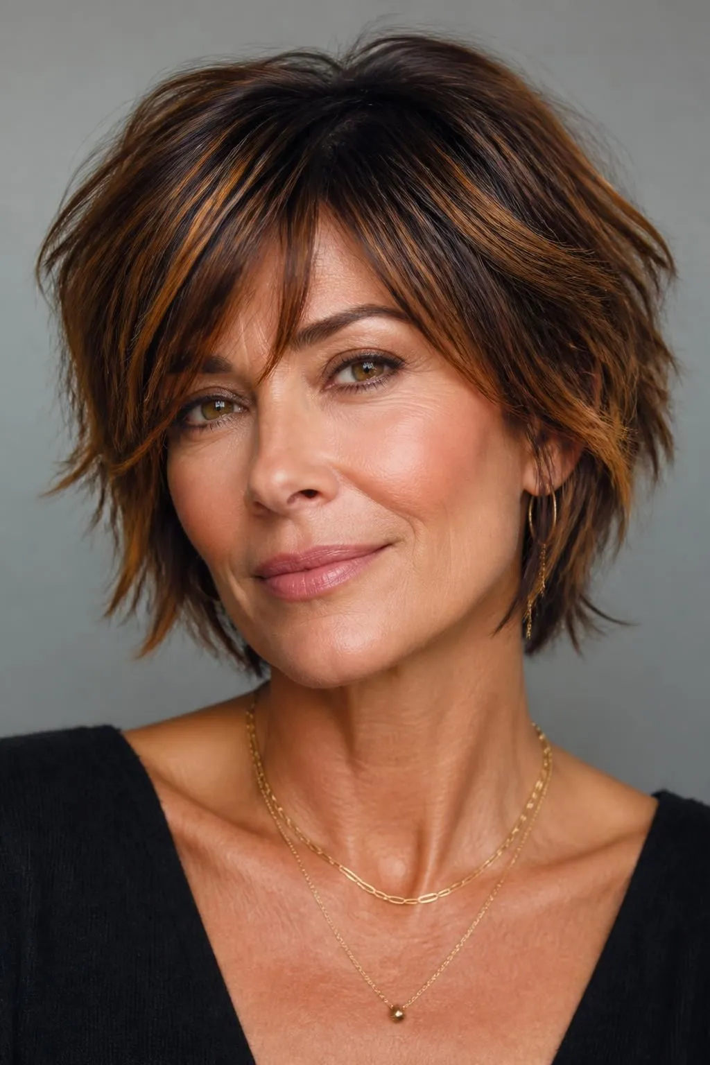 20 Layered Short Shag Haircuts for Women Over 40 Wanting a Trendy Modern Style 17 20 Layered Short Shag Haircuts for Women Over 40 Wanting a Trendy Modern Style