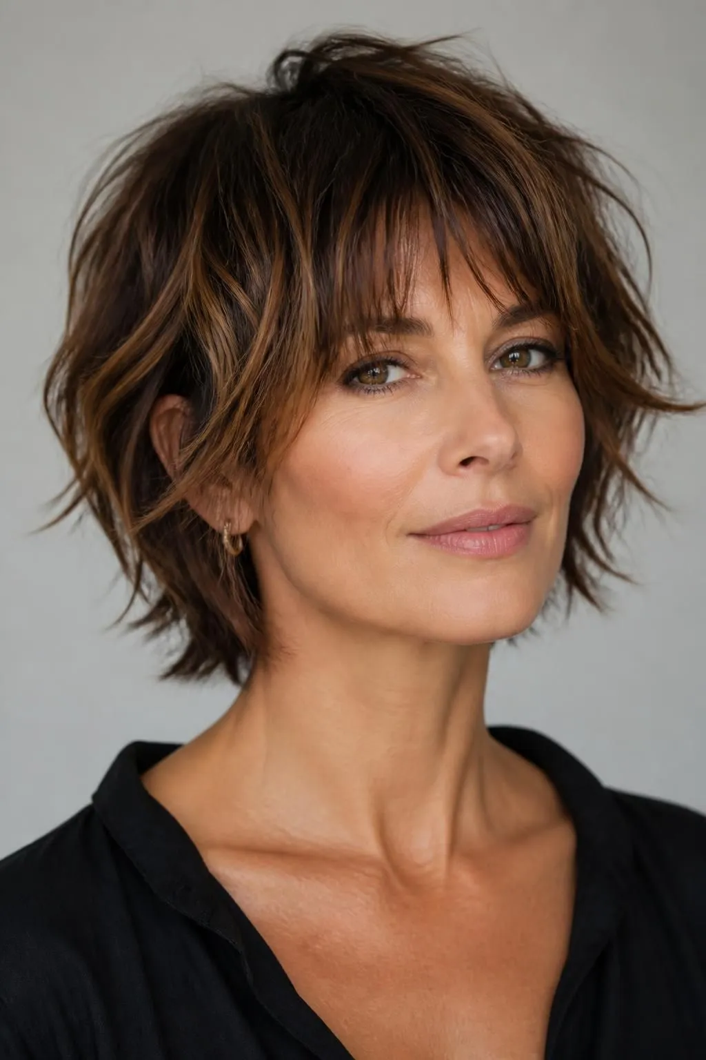 20 Layered Short Shag Haircuts for Women Over 40 Wanting a Trendy Modern Style 18 20 Layered Short Shag Haircuts for Women Over 40 Wanting a Trendy Modern Style