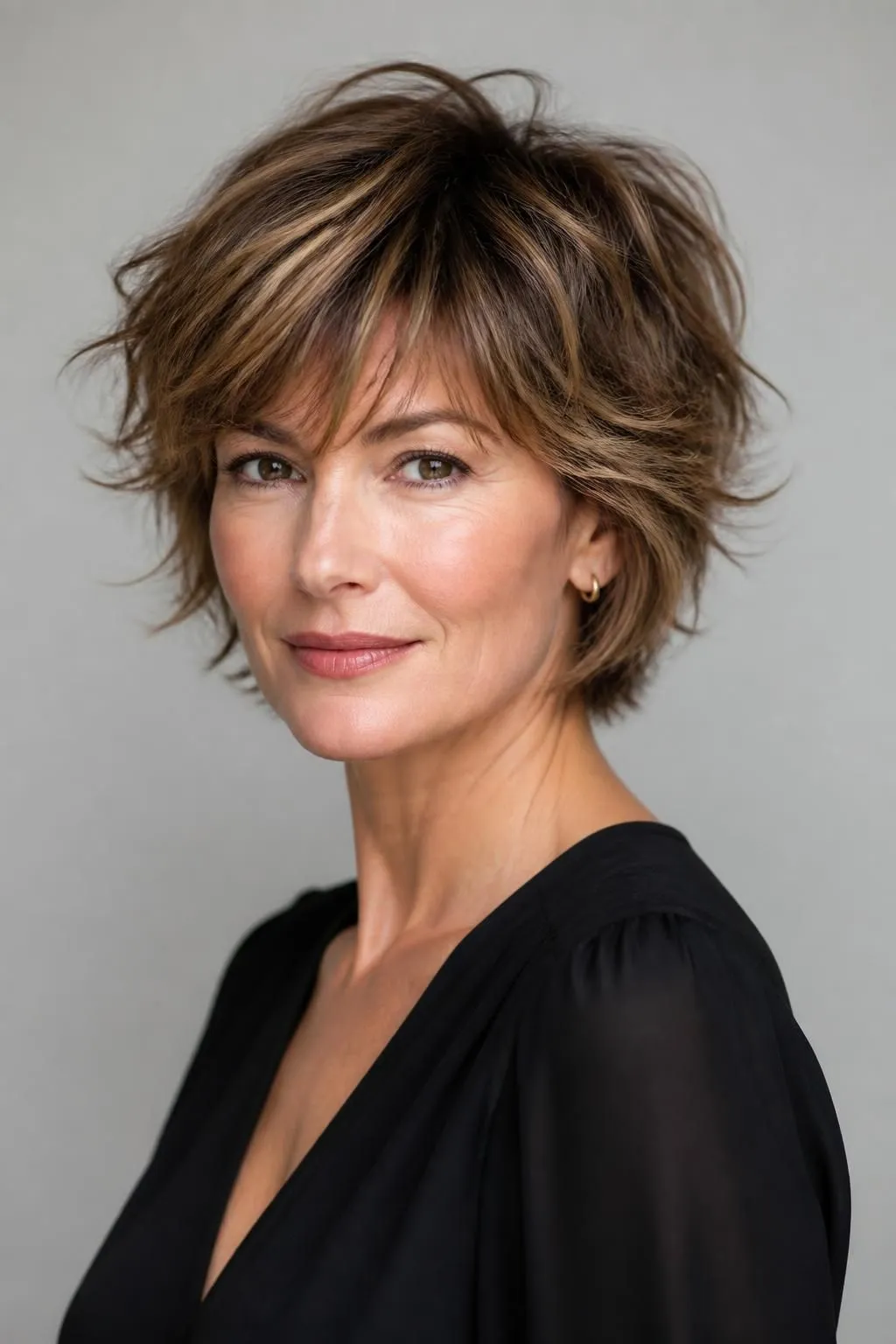 20 Layered Short Shag Haircuts for Women Over 40 Wanting a Trendy Modern Style 19 20 Layered Short Shag Haircuts for Women Over 40 Wanting a Trendy Modern Style