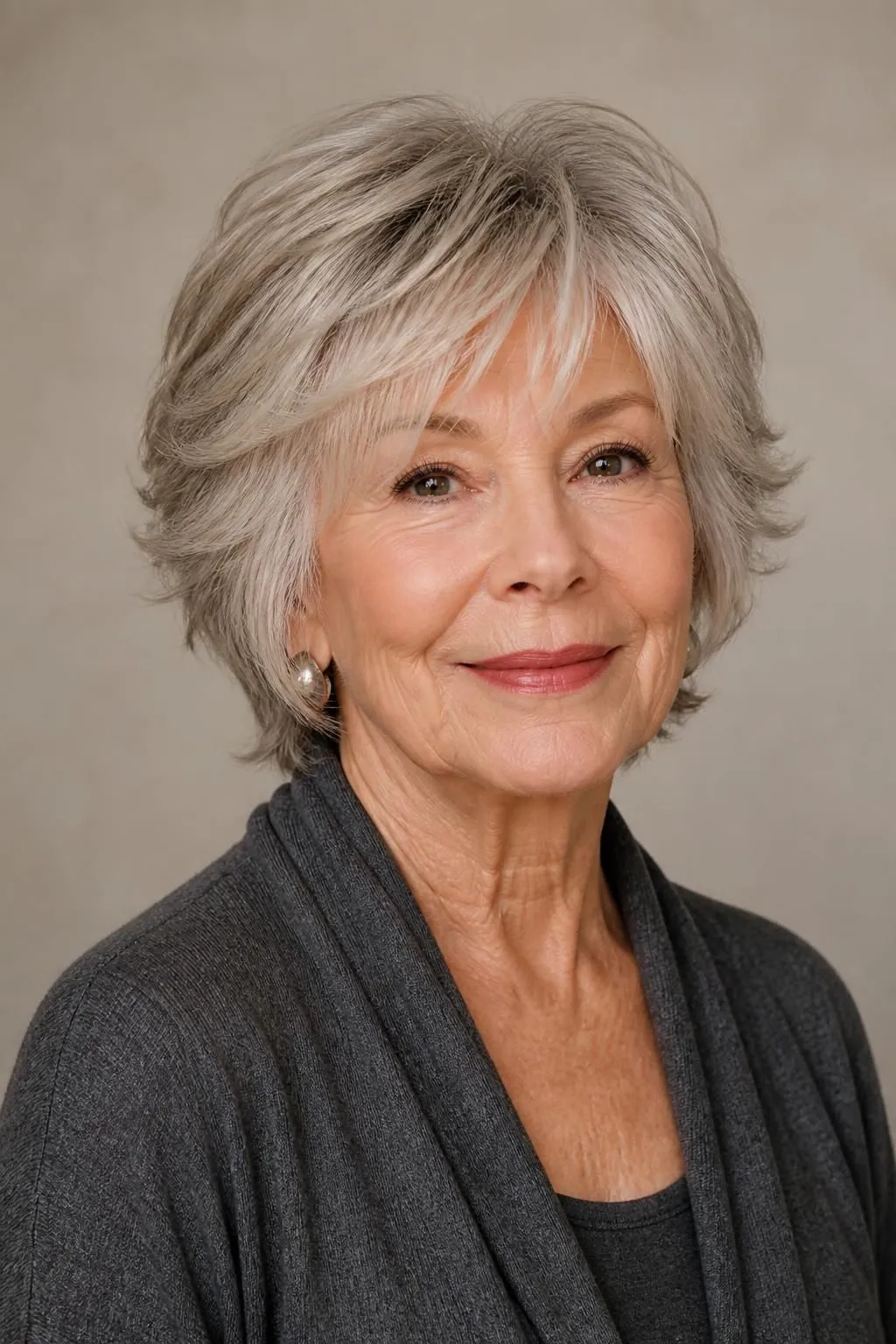 20 Layered Short Shag Haircuts for Women Over 70 Wanting a Timeless Elegant Style