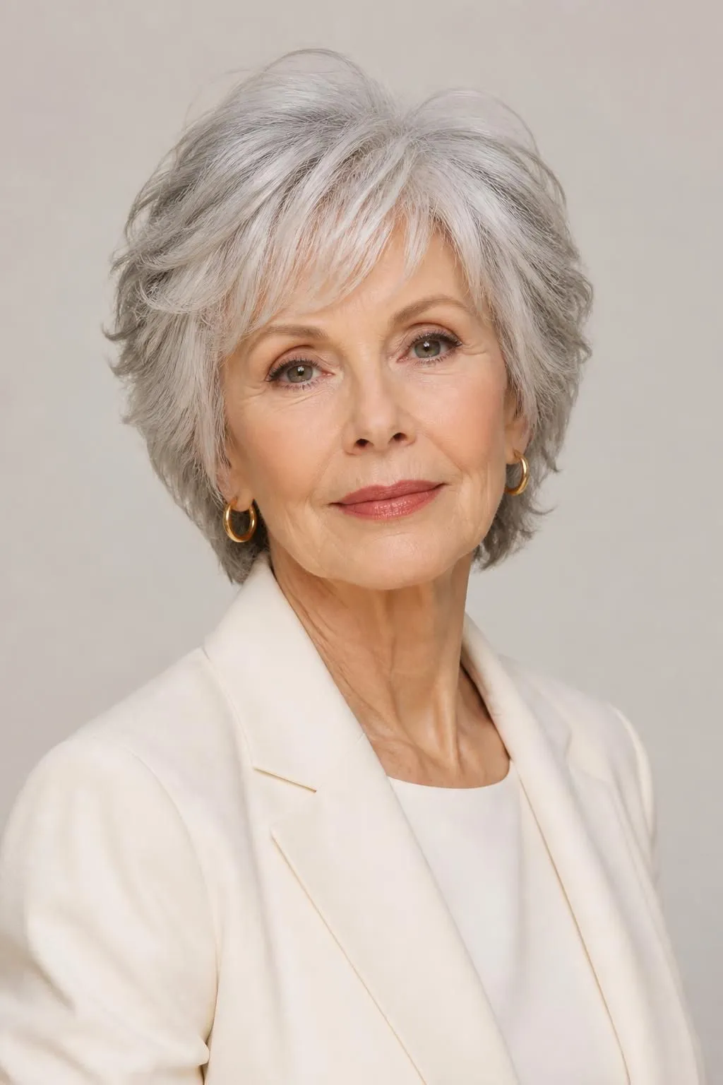 20 Layered Short Shag Haircuts for Women Over 70 Wanting a Timeless Elegant Style