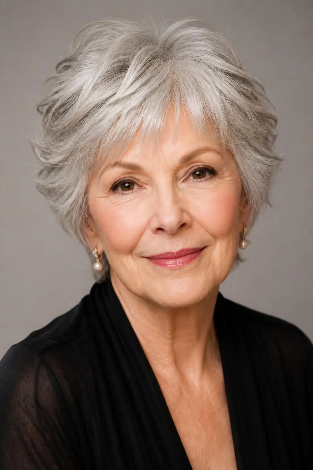 20 Layered Short Shag Haircuts for Women Over 70 Wanting a Timeless Elegant Style