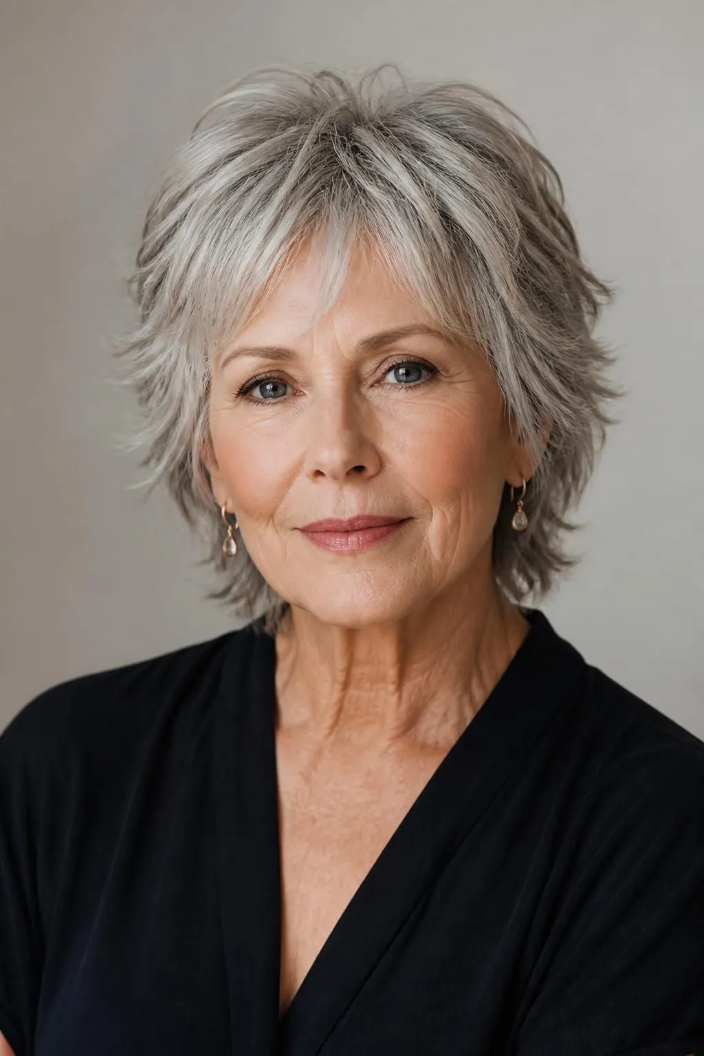 20 Layered Short Shag Haircuts for Women Over 70 Wanting a Timeless Elegant Style