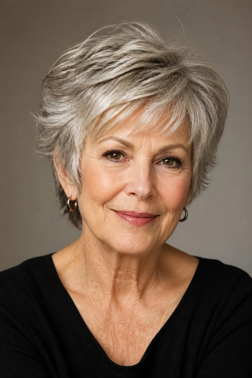 20 Layered Short Shag Haircuts for Women Over 70 Wanting a Timeless Elegant Style