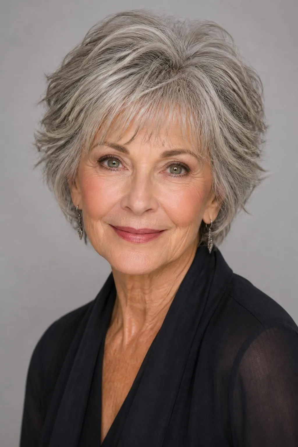 20 Layered Short Shag Haircuts for Women Over 70 Wanting a Timeless Elegant Style
