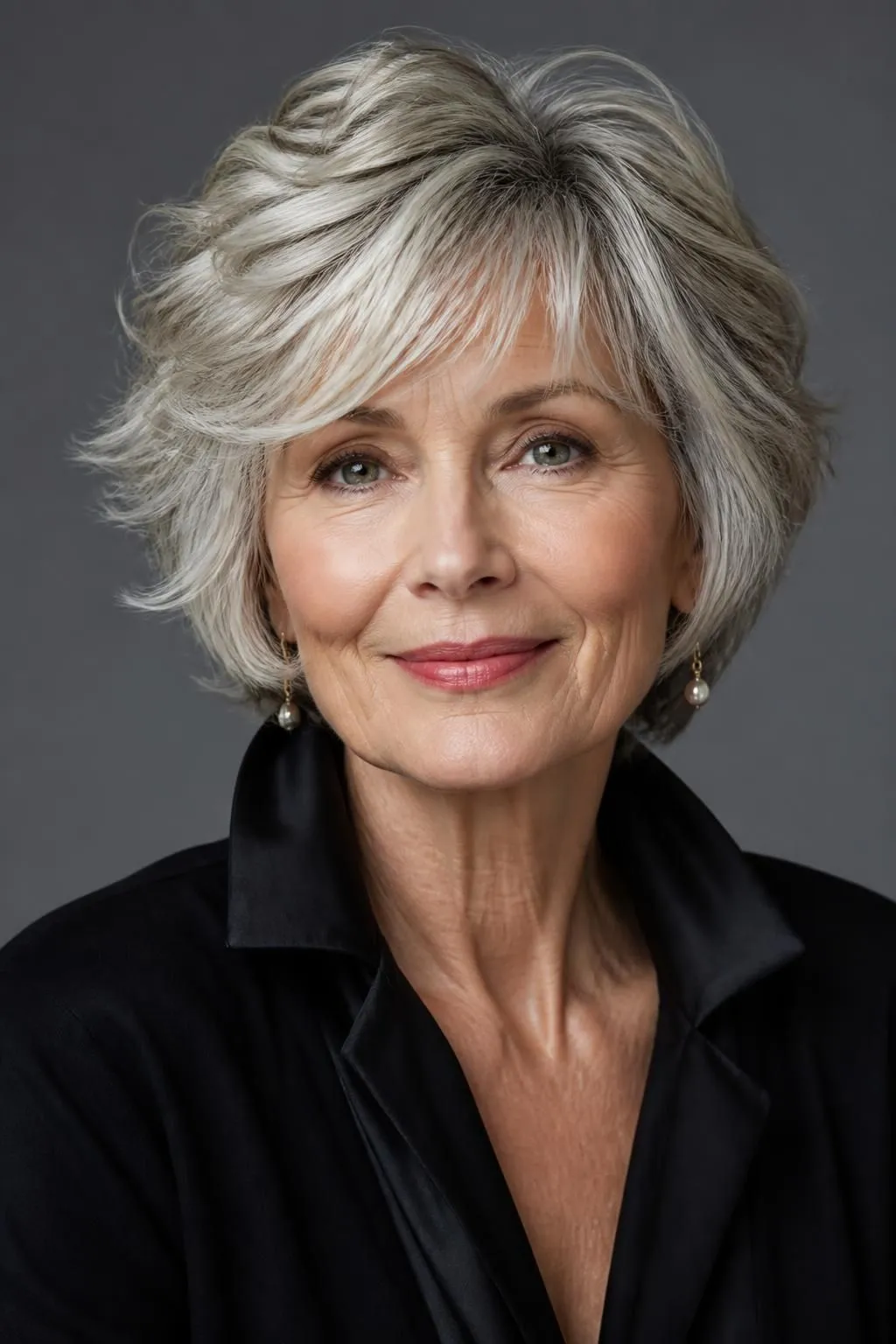 20 Layered Short Shag Haircuts for Women Over 70 Wanting a Timeless Elegant Style