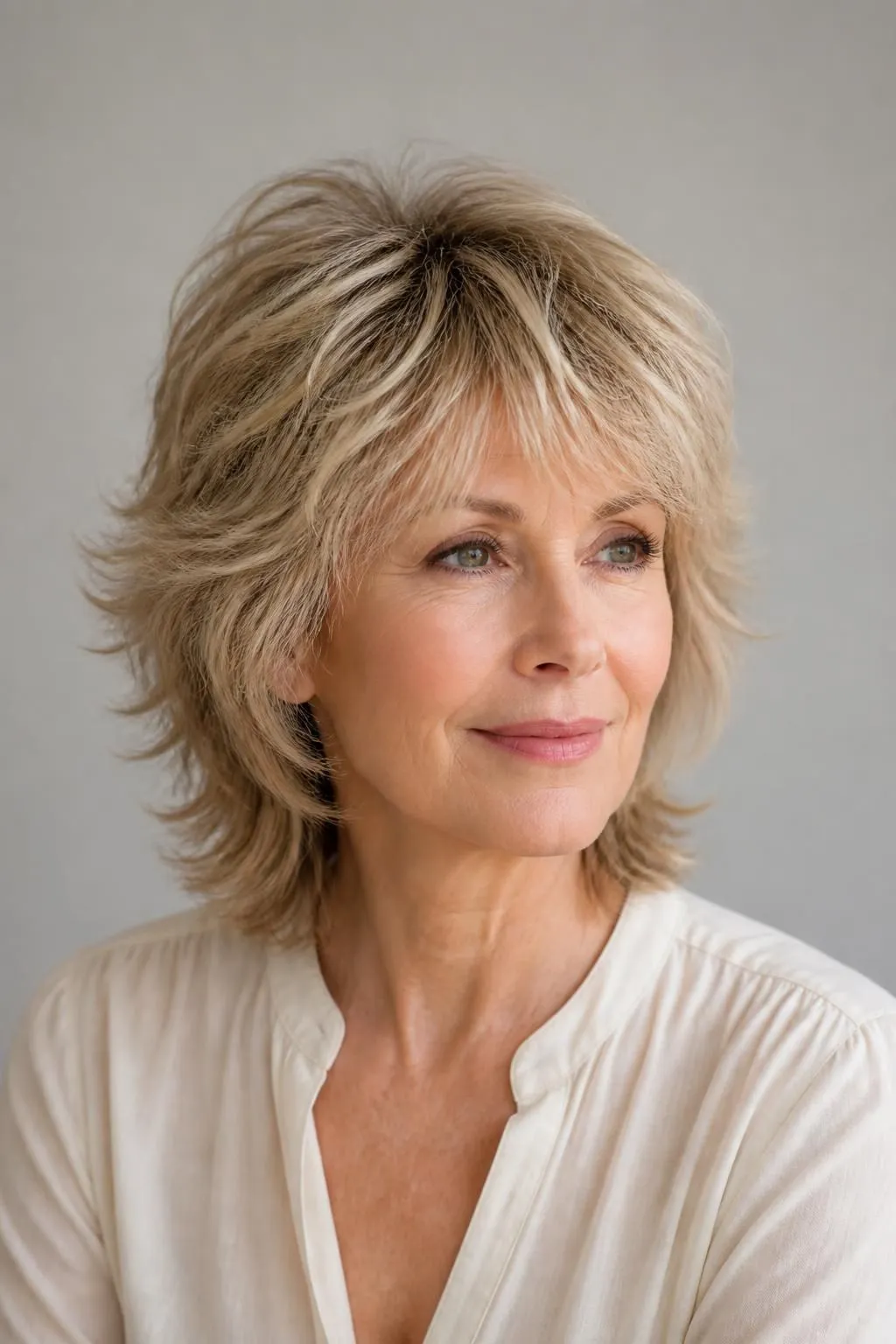 22 Shag Hairstyles for Thin Fine Hair Over 50 Wanting Volume and Youthful Lift 1 22 Shag Hairstyles for Thin Fine Hair Over 50 Wanting Volume and Youthful Lift