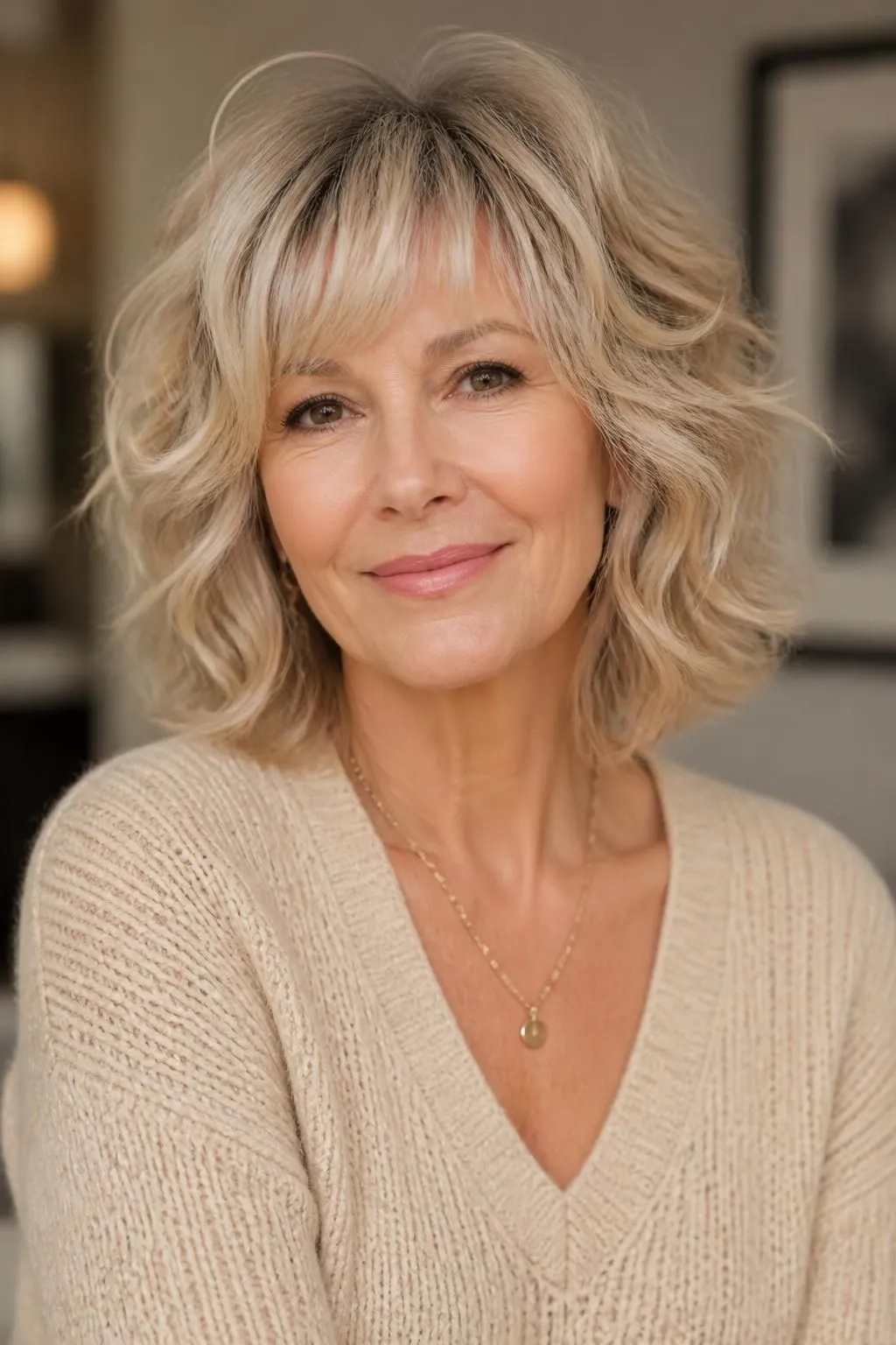 22 Shag Hairstyles for Thin Fine Hair Over 50 Wanting Volume and Youthful Lift 16 22 Shag Hairstyles for Thin Fine Hair Over 50 Wanting Volume and Youthful Lift