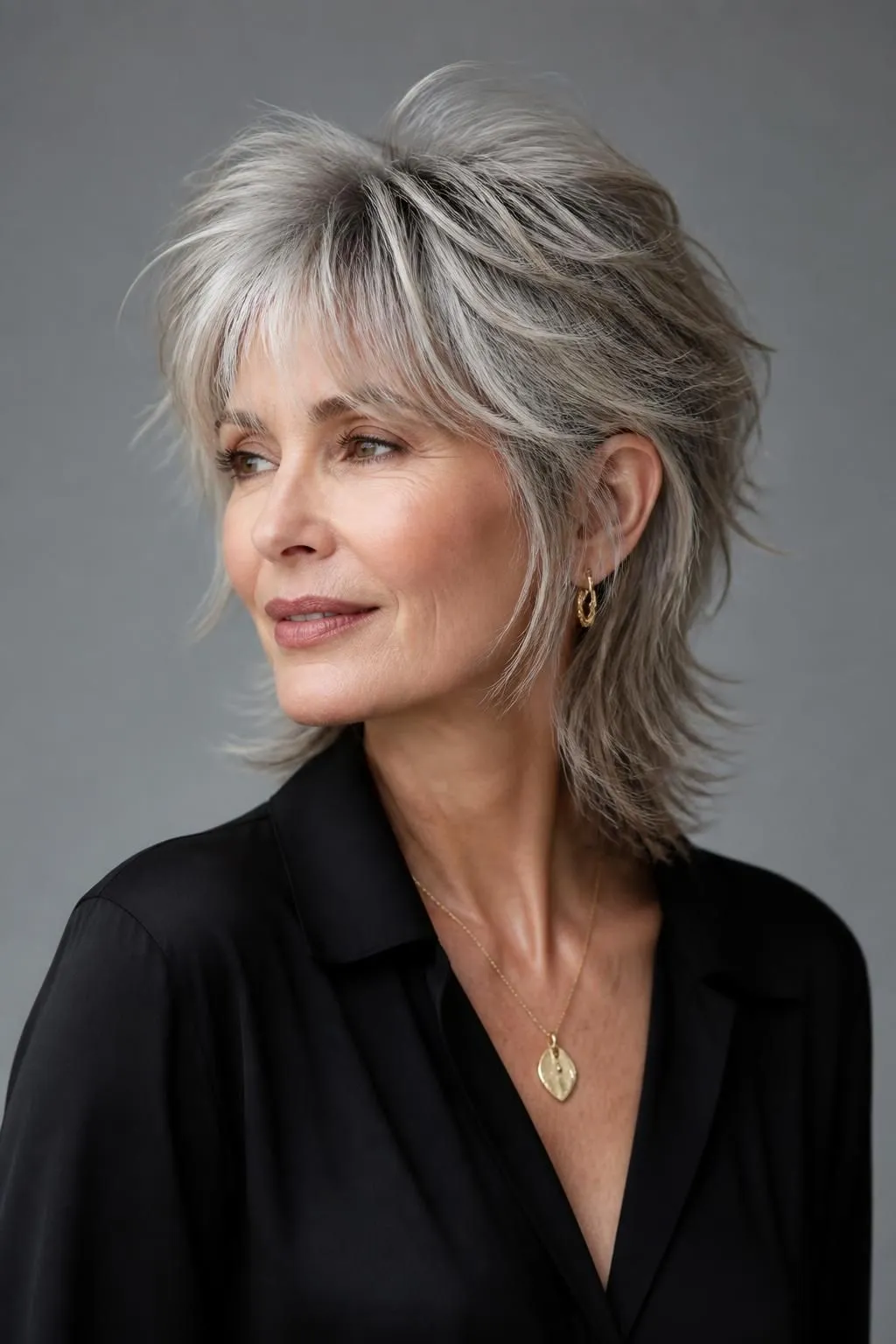 22 Shag Hairstyles for Thin Fine Hair Over 50 Wanting Volume and Youthful Lift 22 22 Shag Hairstyles for Thin Fine Hair Over 50 Wanting Volume and Youthful Lift