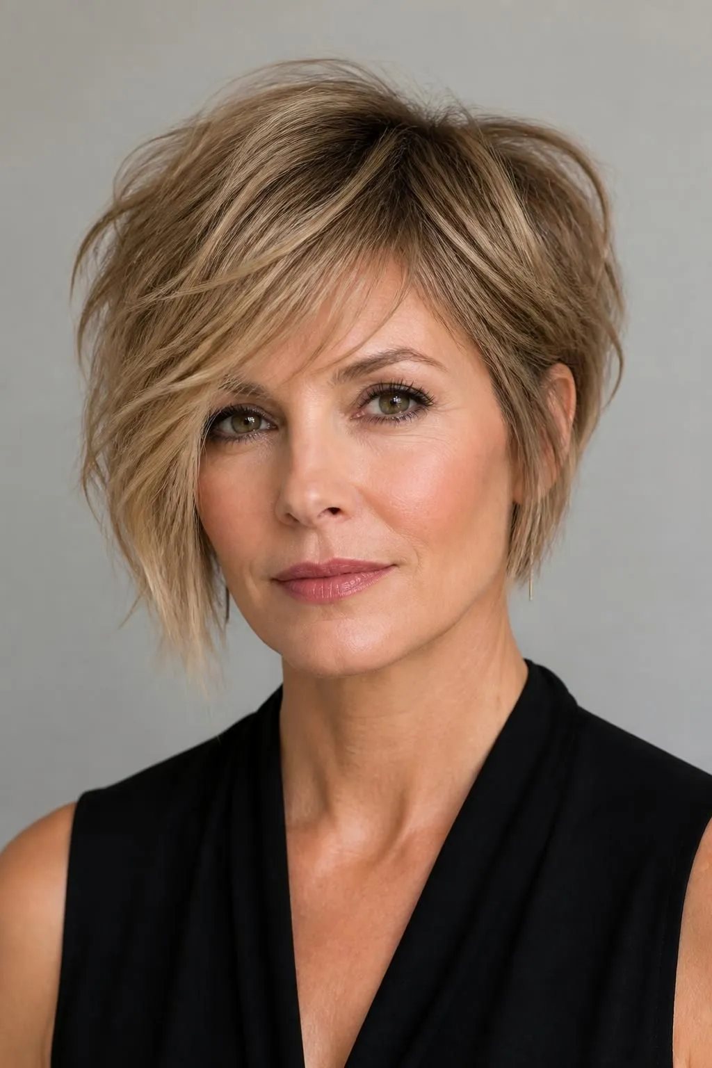 18 Short Shag Haircuts For Women Over 40 With Fine Hair That Add Instant Fullness