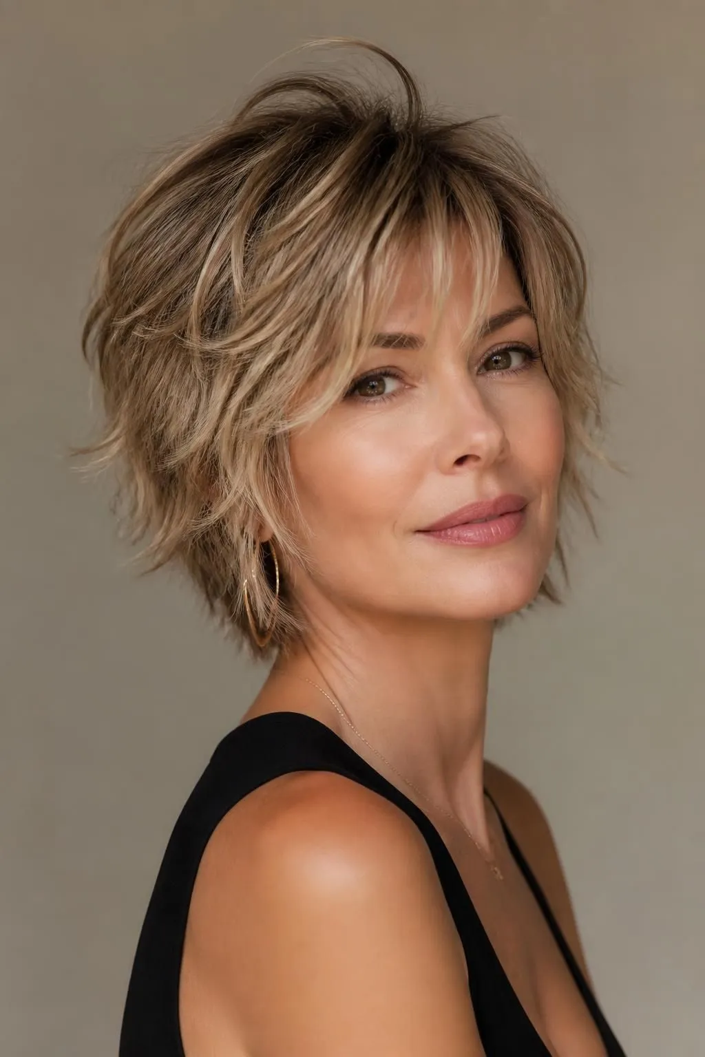 18 Short Shag Haircuts For Women Over 40 With Fine Hair That Add Instant Fullness