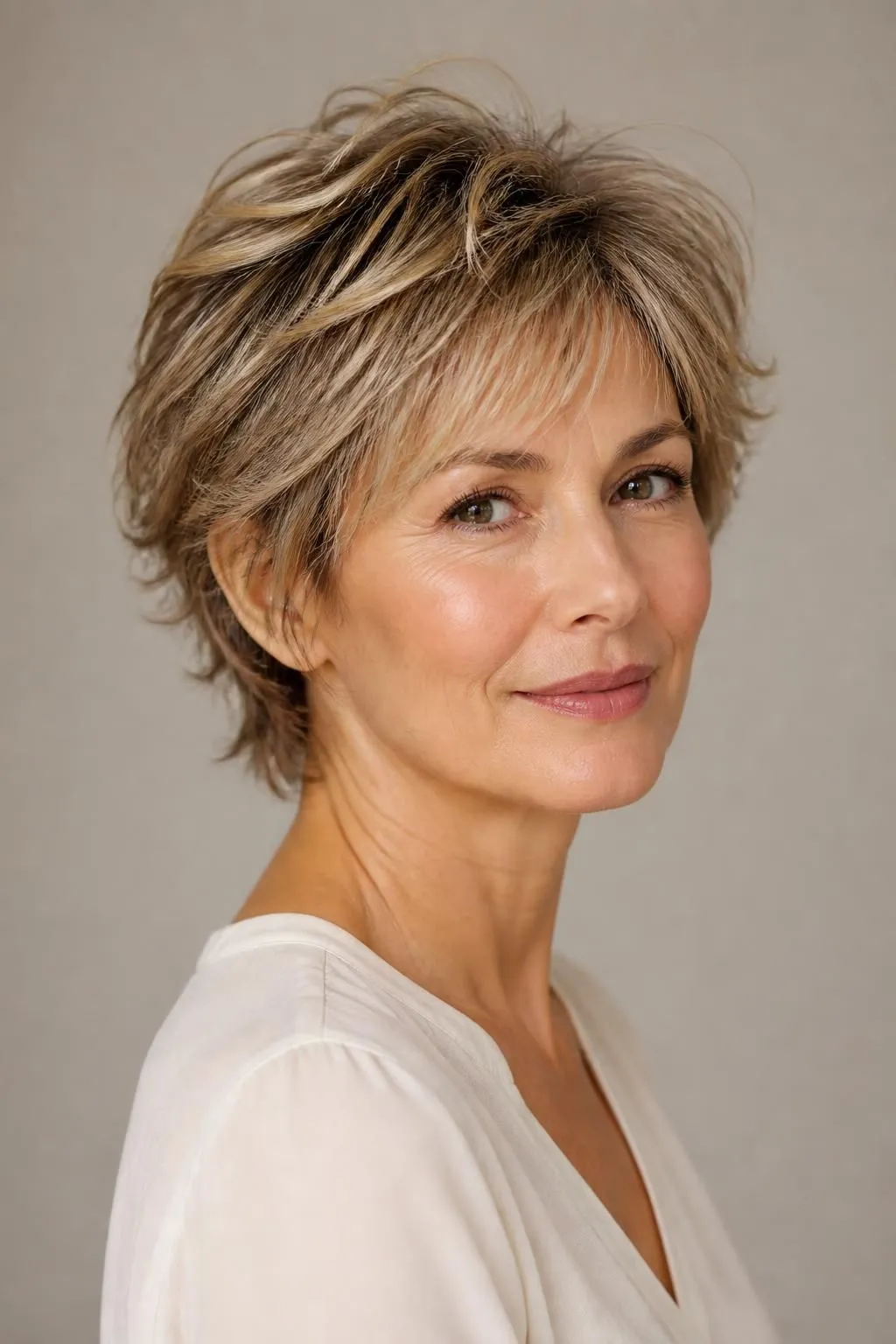 18 Short Shag Haircuts For Women Over 40 With Fine Hair That Add Instant Fullness