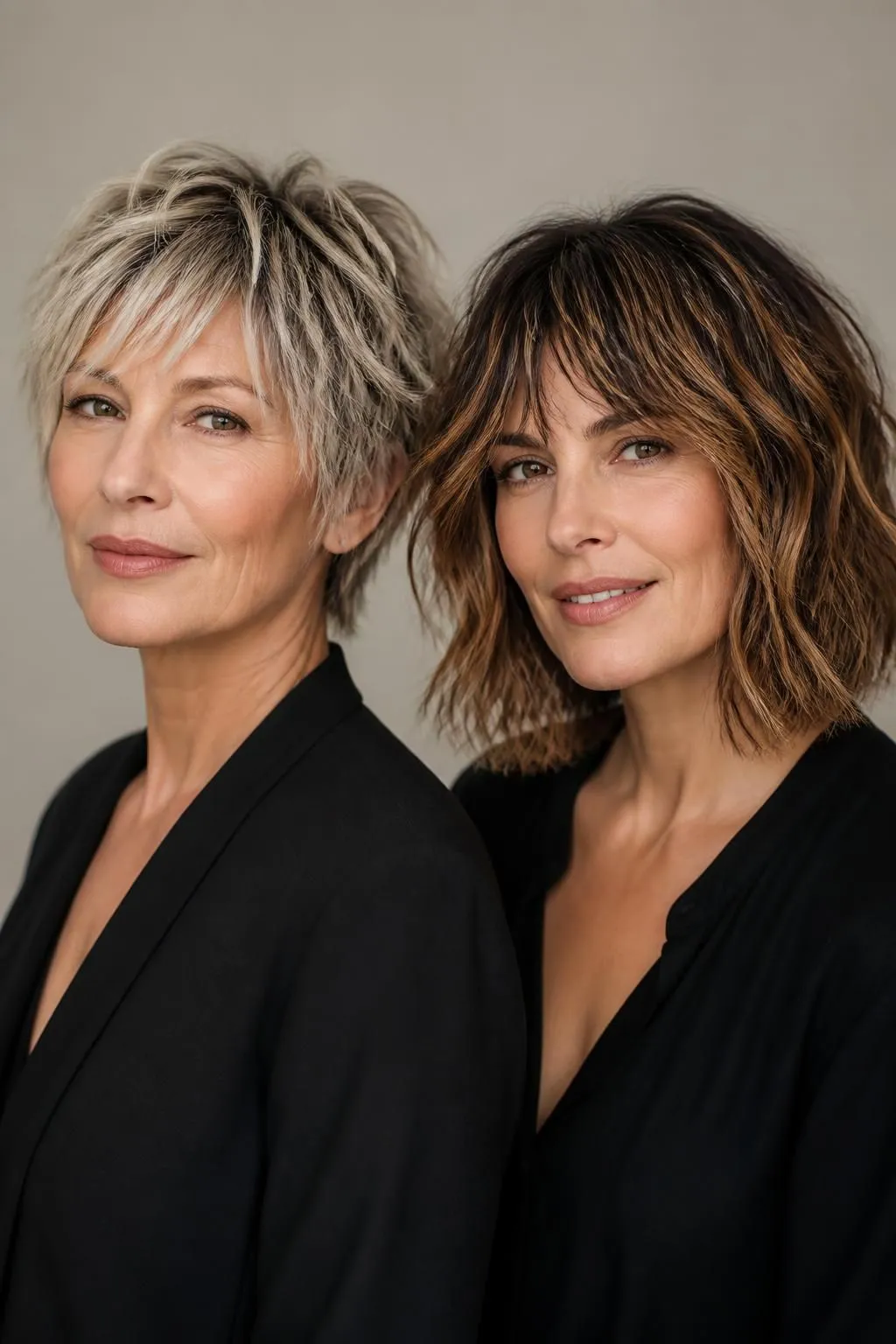 18 Short Shag Haircuts For Women Over 40 With Fine Hair That Add Instant Fullness