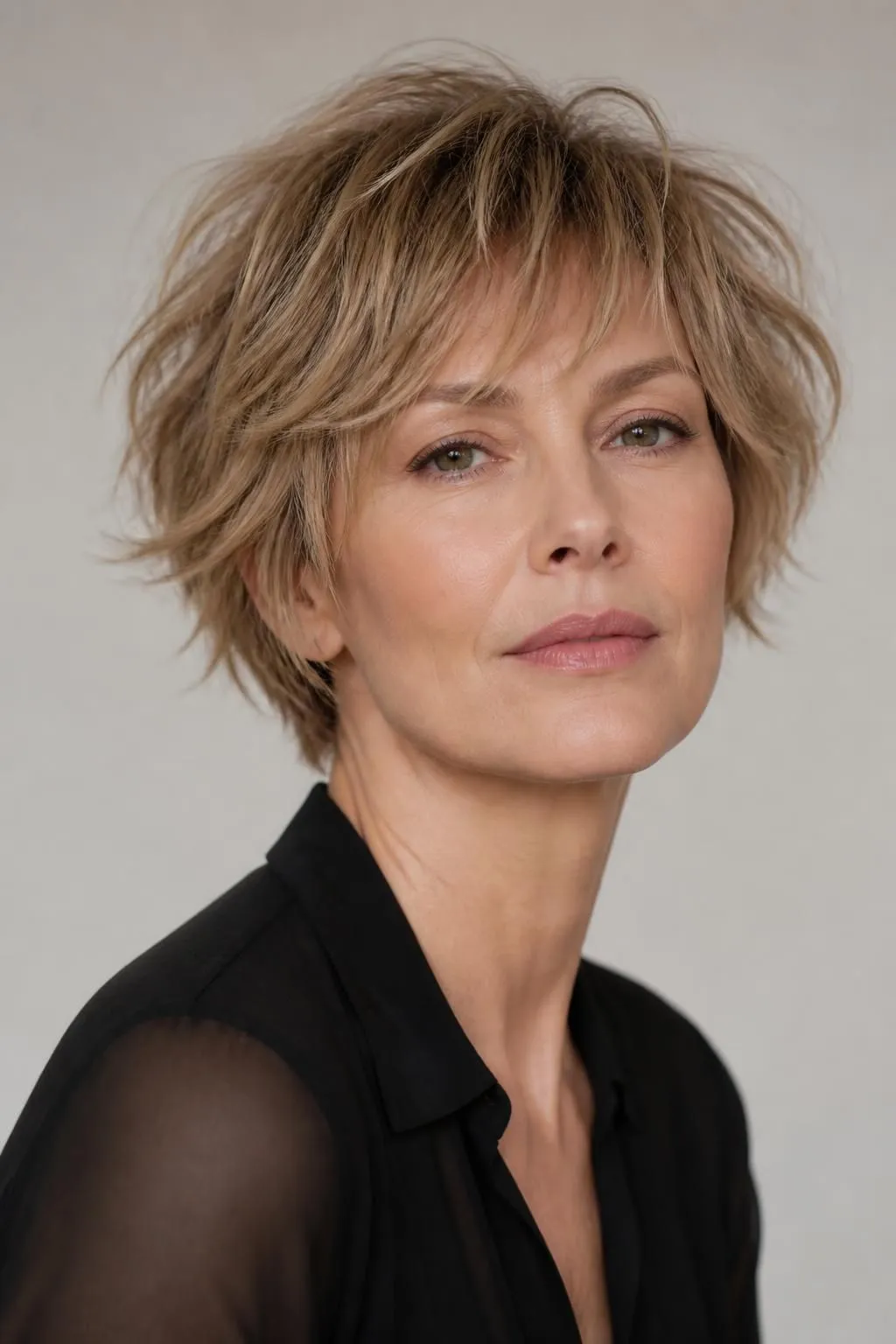 18 Short Shag Haircuts For Women Over 40 With Fine Hair That Add Instant Fullness
