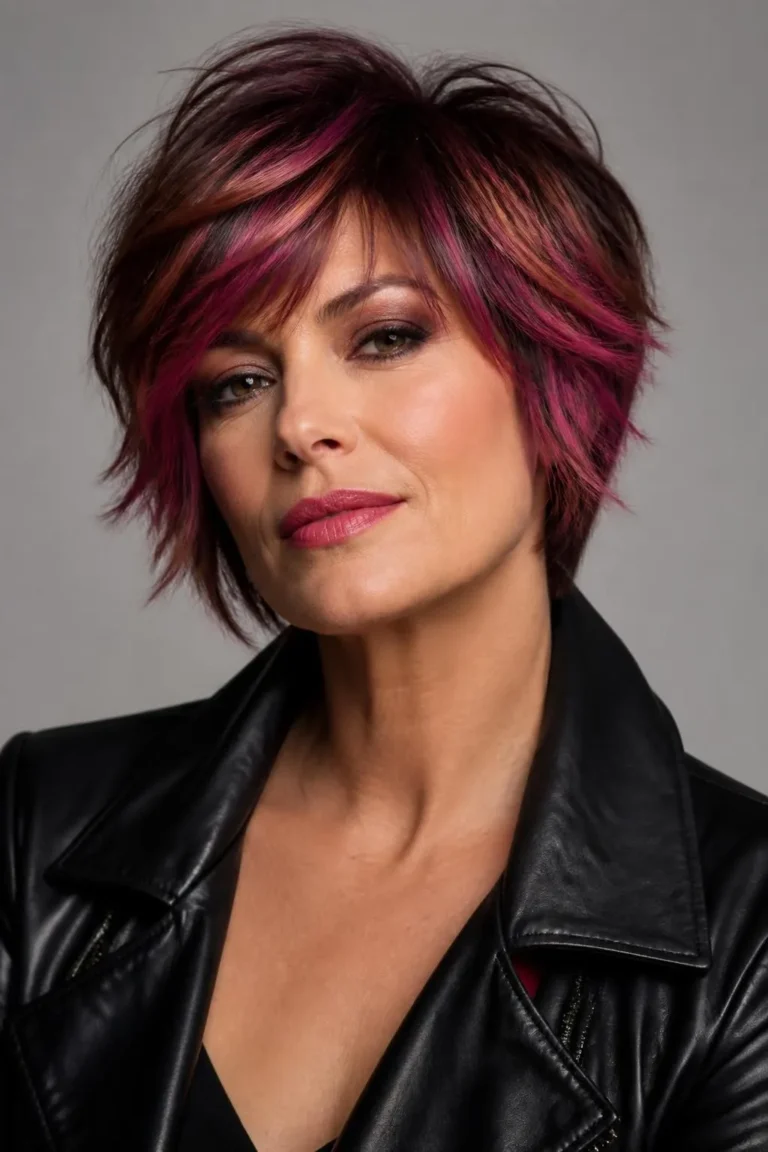 15 Short Shag Haircuts for Women Over 40 Wanting a Bold Youthful Transformation