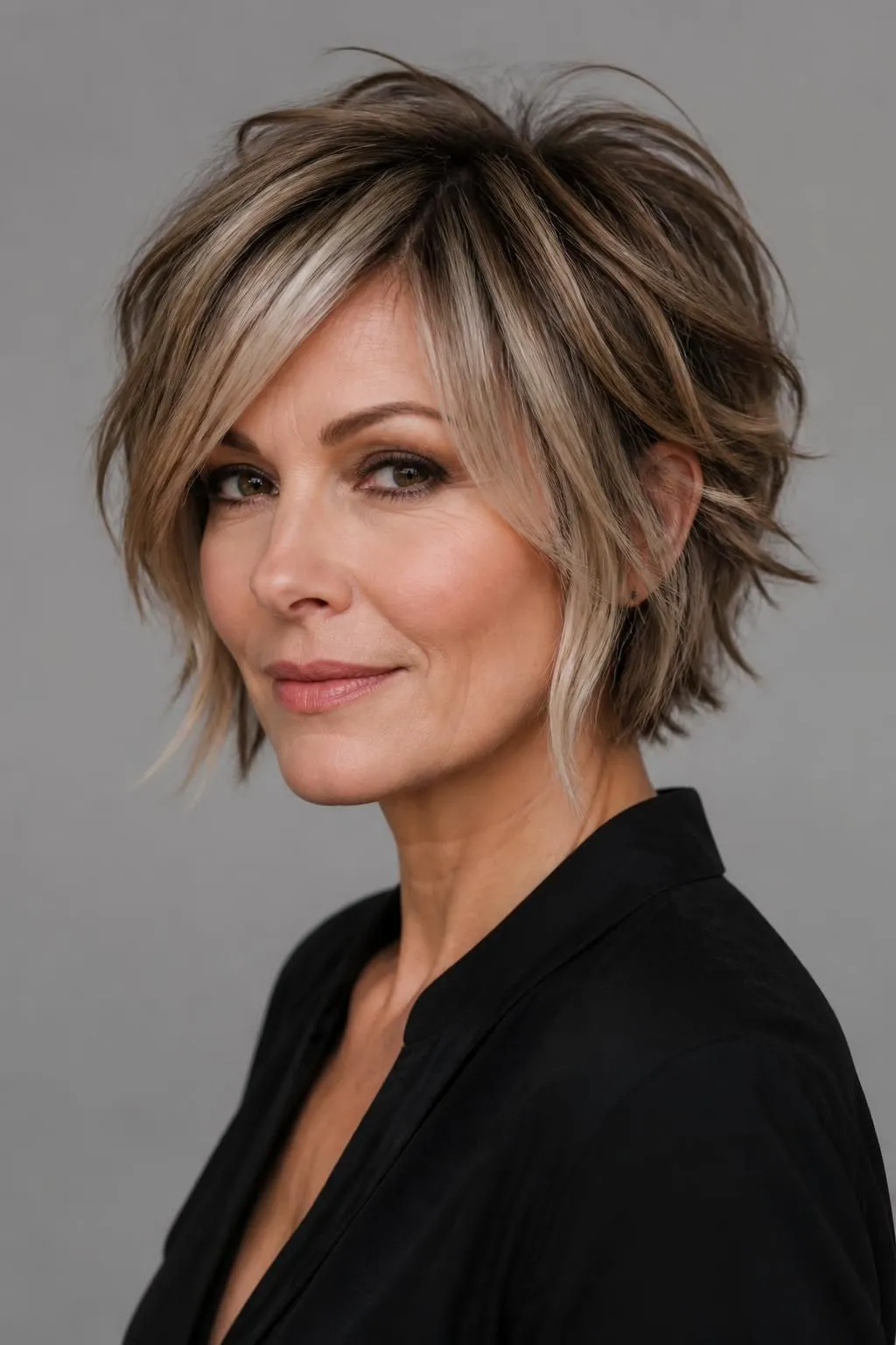 15 Short Shag Haircuts for Women Over 40 Wanting a Bold Youthful Transformation 7 15 Short Shag Haircuts for Women Over 40 Wanting a Bold Youthful Transformation