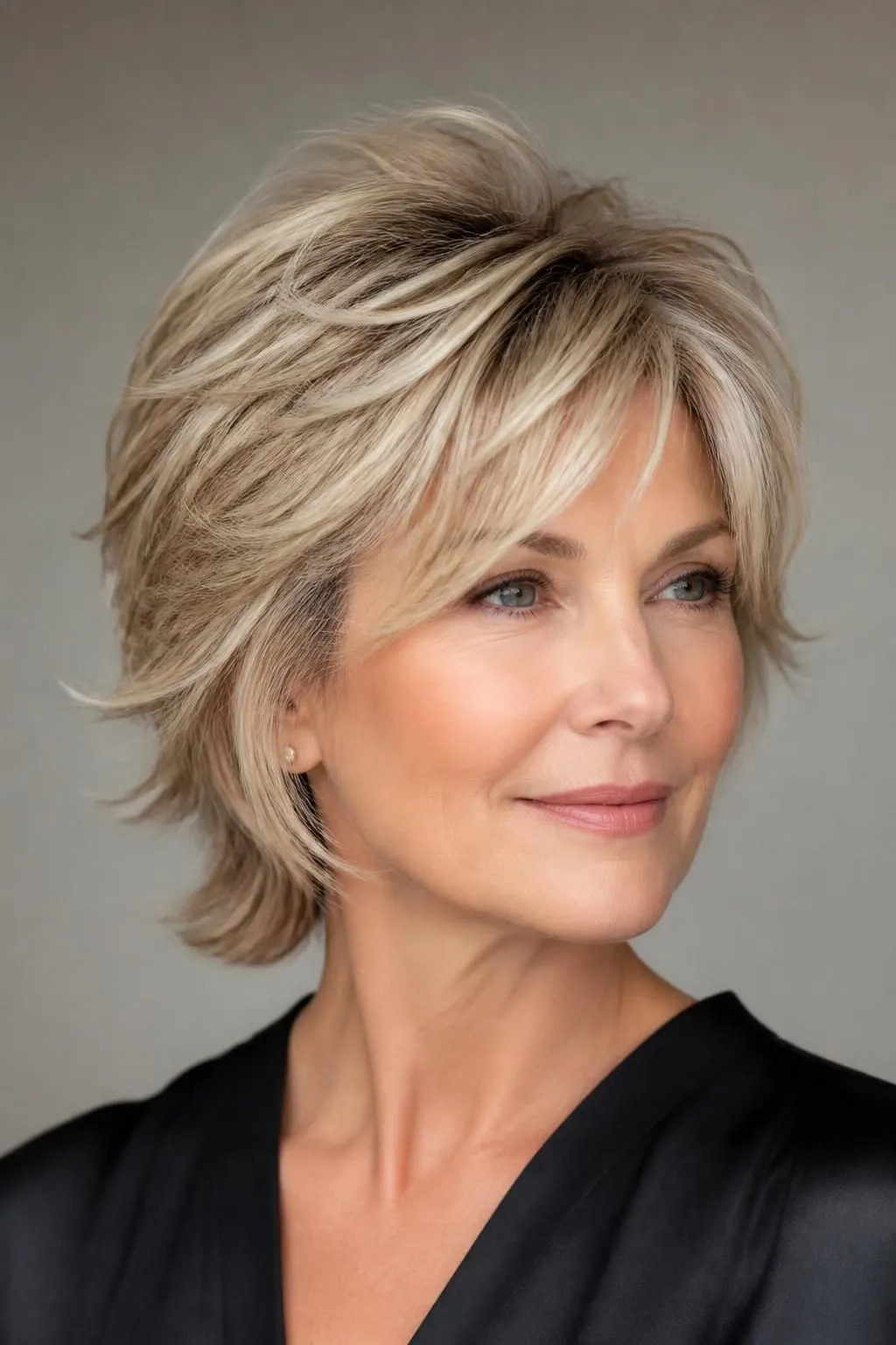 18 Short Shag Haircuts for Women Over 50 With Fine Hair Wanting Volume and Lift 6 18 Short Shag Haircuts for Women Over 50 With Fine Hair Wanting Volume and Lift