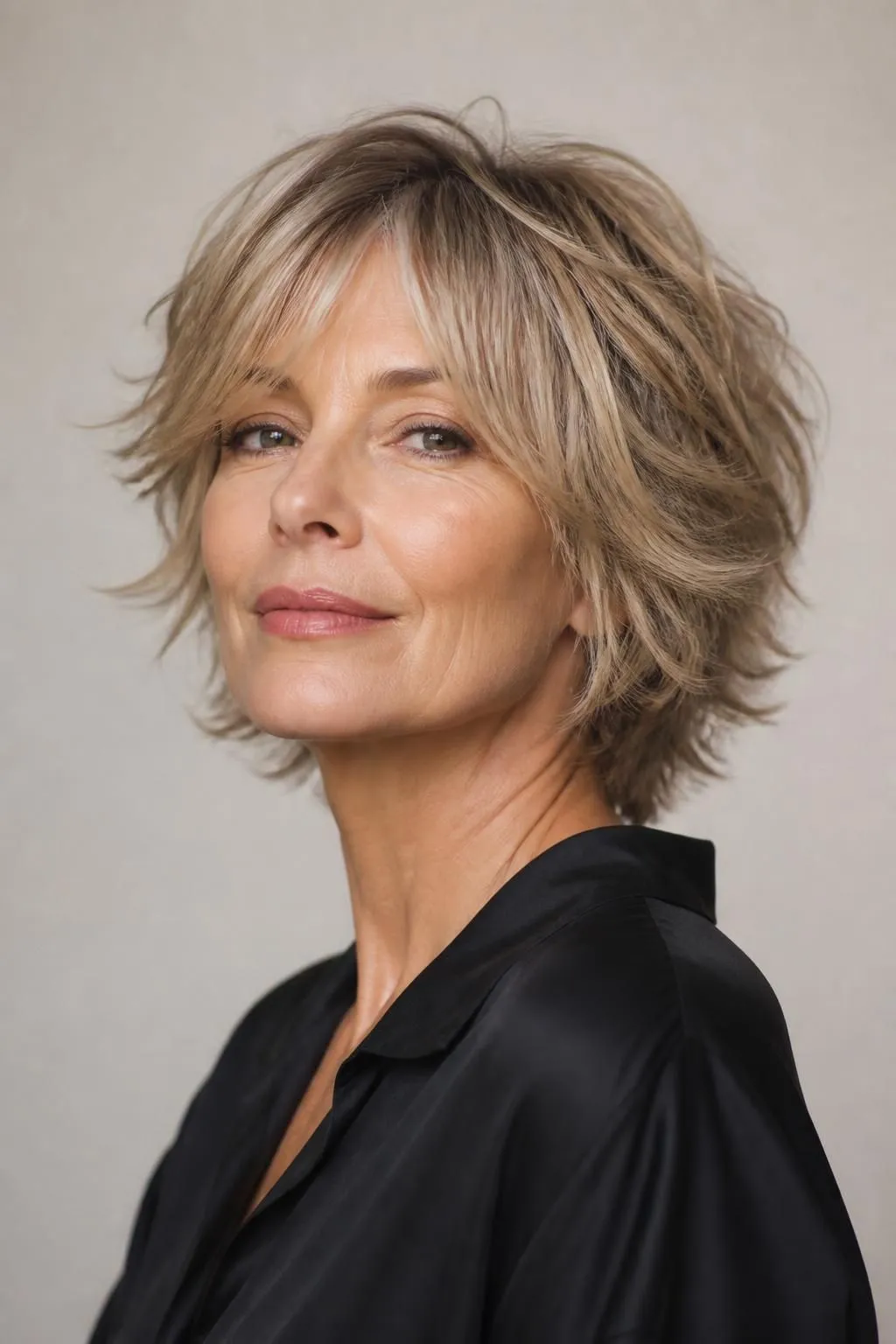 18 Textured Short Shag Haircuts for Women Over 50 Wanting an Effortless Cool Style 3 18 Textured Short Shag Haircuts for Women Over 50 Wanting an Effortless Cool Style
