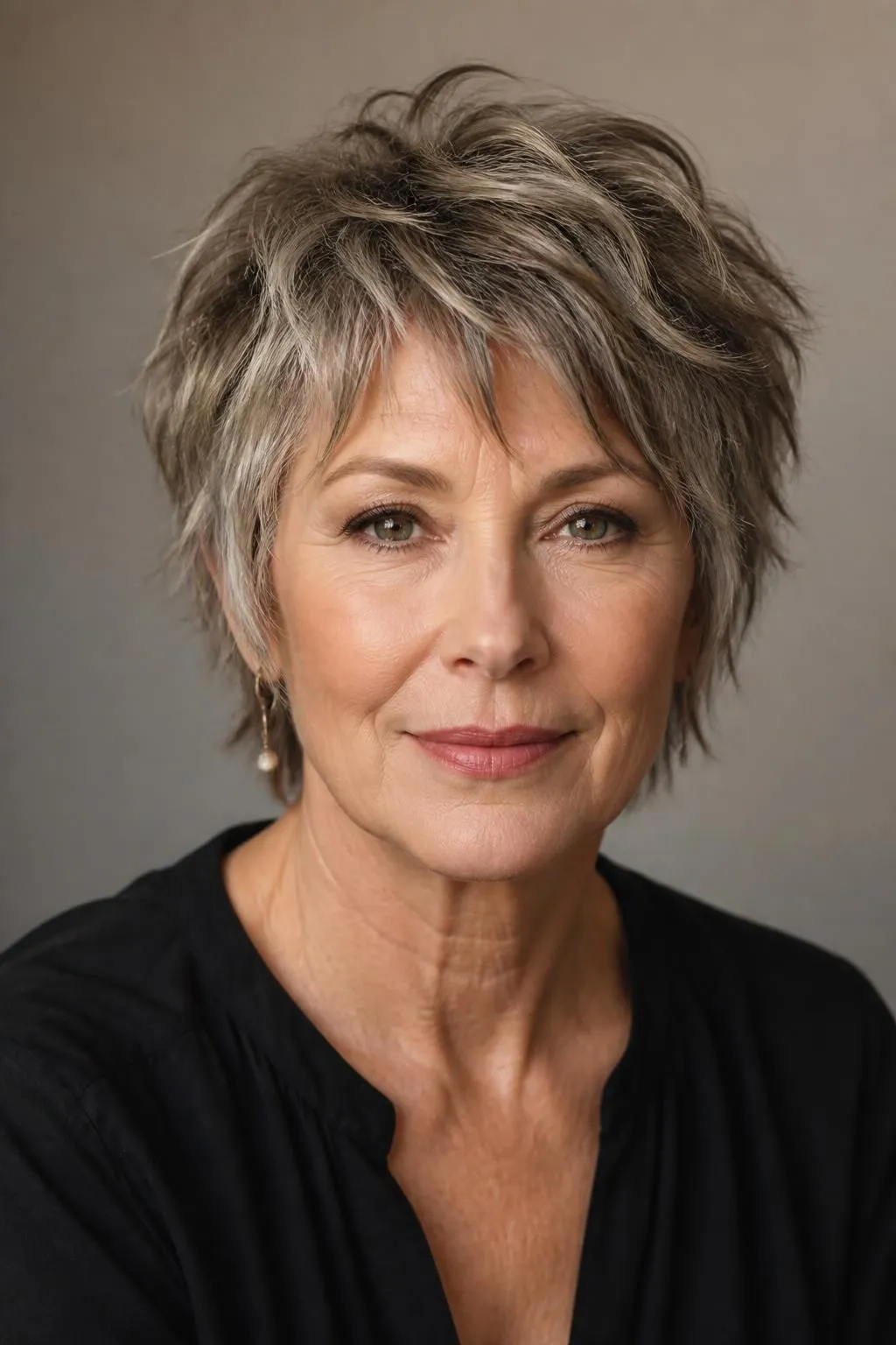 18 Textured Short Shag Haircuts for Women Over 50 Wanting an Effortless Cool Style 5 18 Textured Short Shag Haircuts for Women Over 50 Wanting an Effortless Cool Style