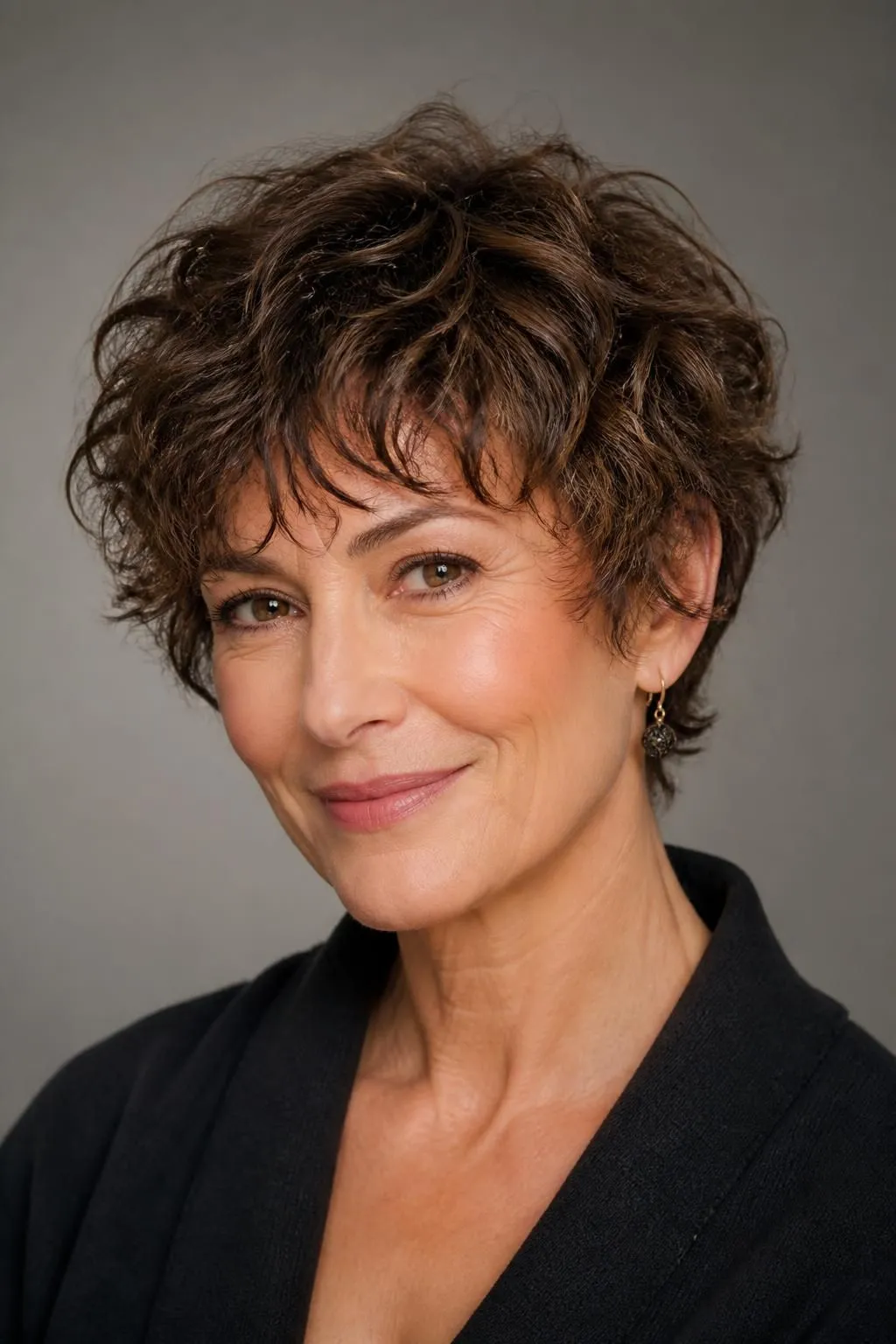 18 Textured Short Shag Haircuts for Women Over 50 Wanting an Effortless Cool Style 10 18 Textured Short Shag Haircuts for Women Over 50 Wanting an Effortless Cool Style