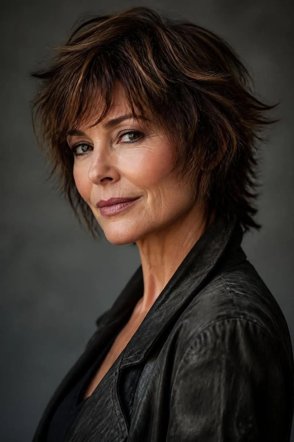 18 Textured Short Shag Haircuts for Women Over 50 Wanting an Effortless Cool Style 15 18 Textured Short Shag Haircuts for Women Over 50 Wanting an Effortless Cool Style