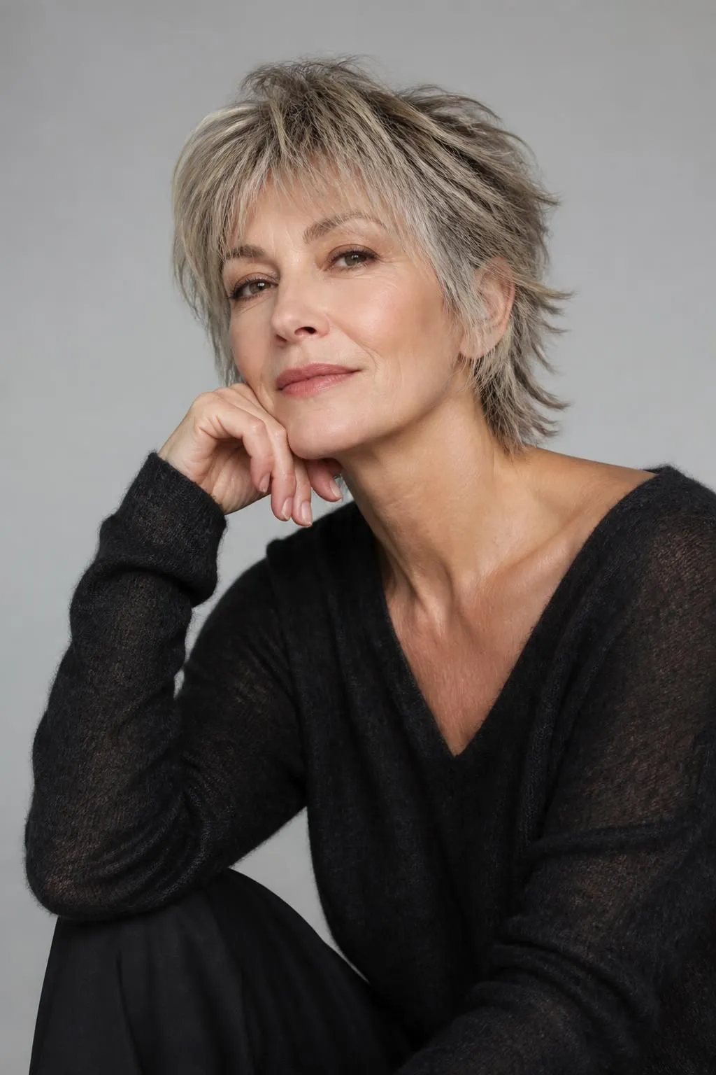 18 Textured Short Shag Haircuts for Women Over 50 Wanting an Effortless Cool Style 18 18 Textured Short Shag Haircuts for Women Over 50 Wanting an Effortless Cool Style