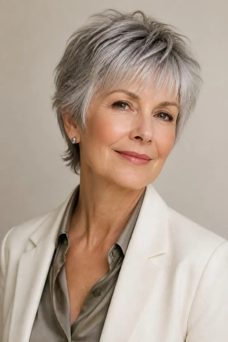 22 Short Shag Haircuts for Women Over 60 Wanting a Youthful, Low Maintenance Look