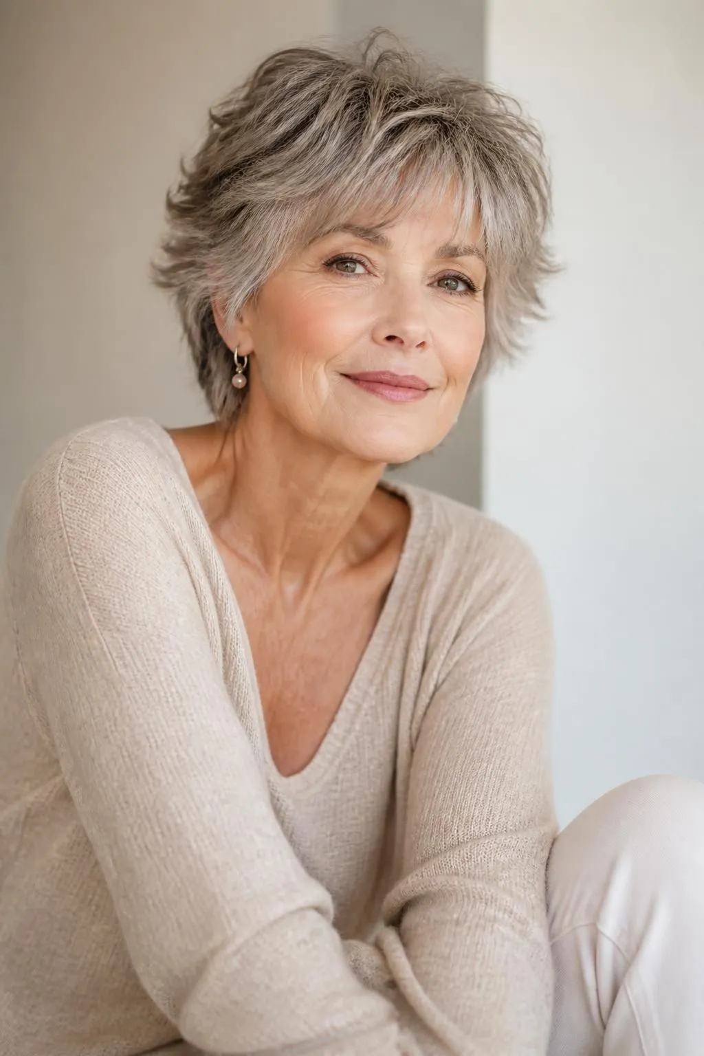 22 Short Shag Haircuts for Women Over 60 Wanting a Youthful, Low Maintenance Look