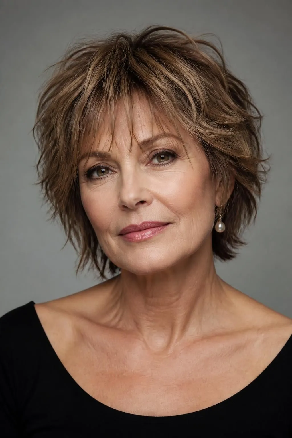 18 Short Shag Haircuts for Women Over 60 With Fine, Thinning Hair