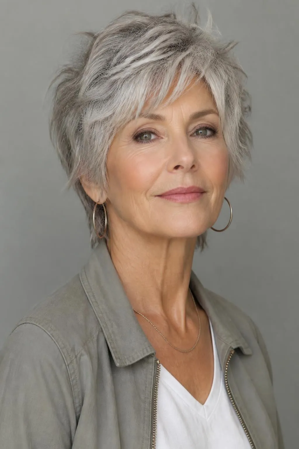 18 Short Shag Haircuts for Women Over 60 With Fine, Thinning Hair